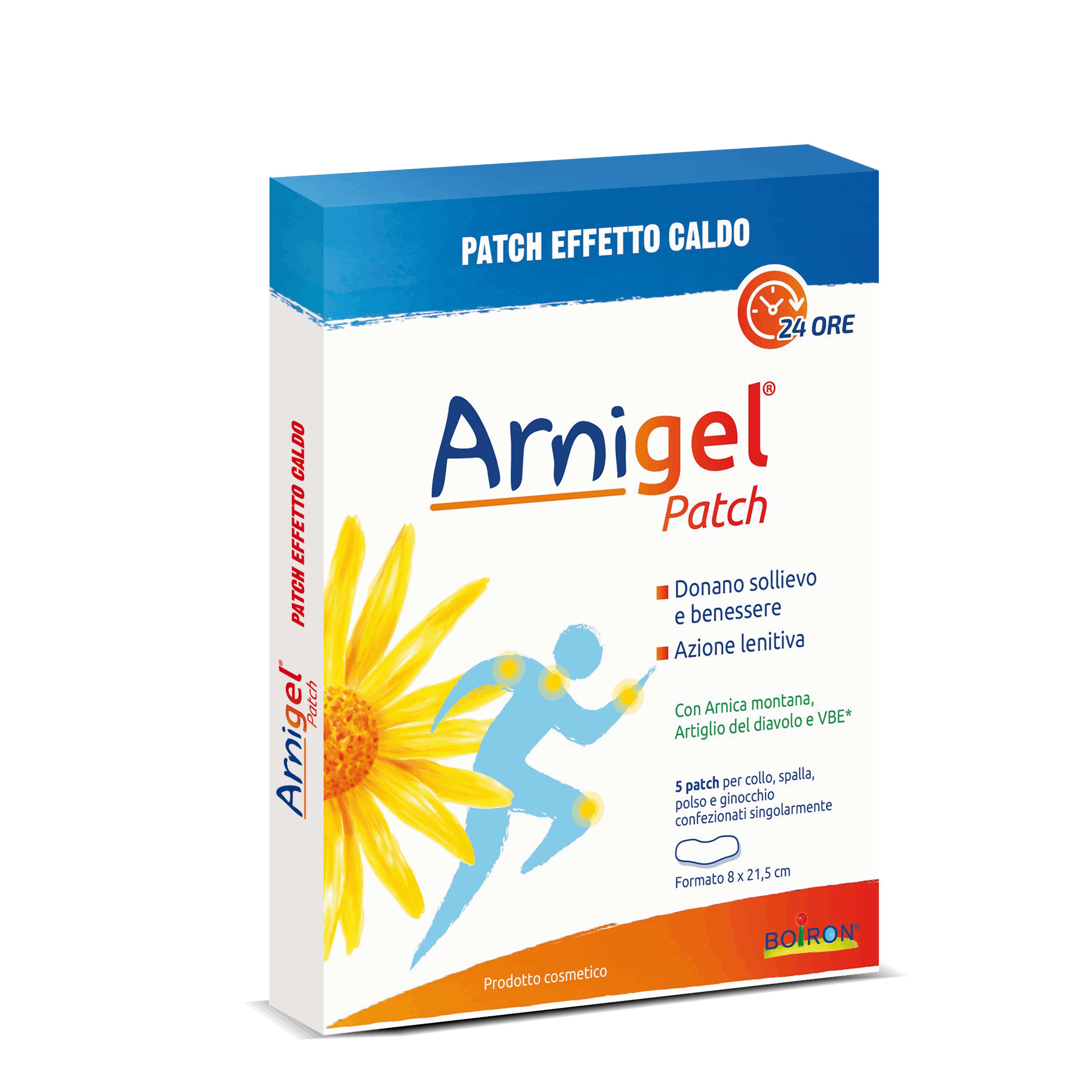 Arnigel® Patch per Collo, Spalla, Polso, Ginocchio Pack frontale