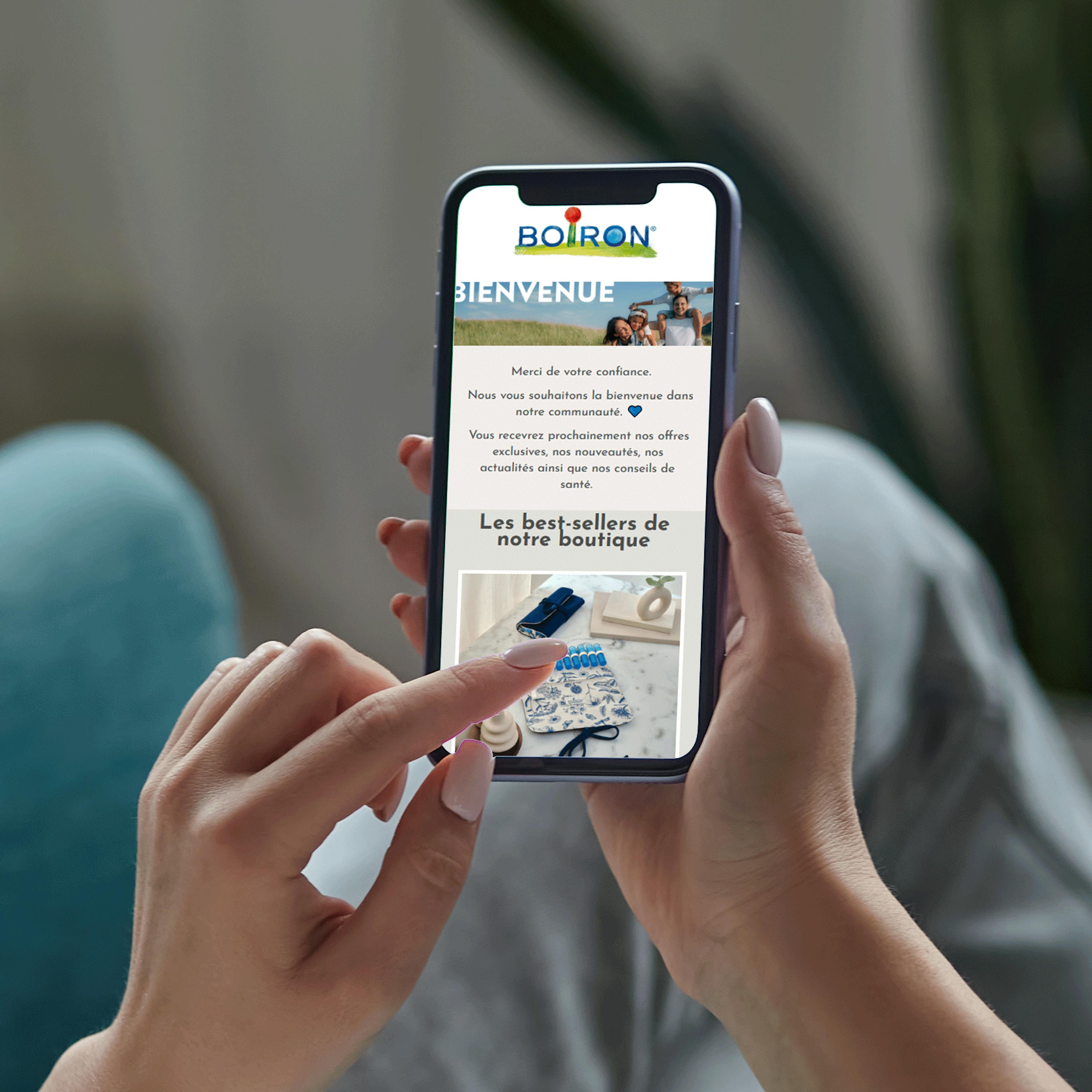 inscription newsletter Boiron