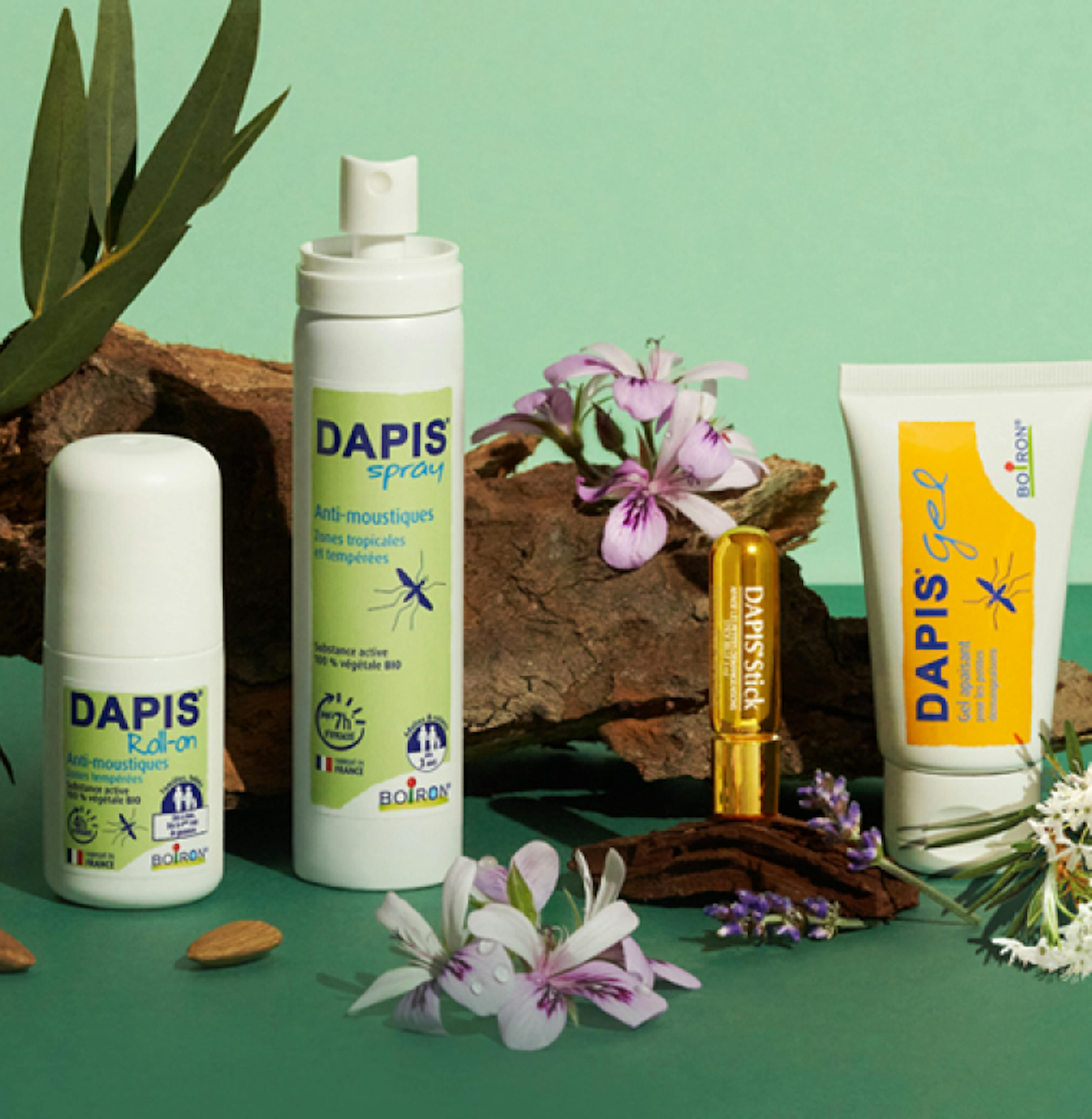 Gamme Dapis anti moustiques Boiron