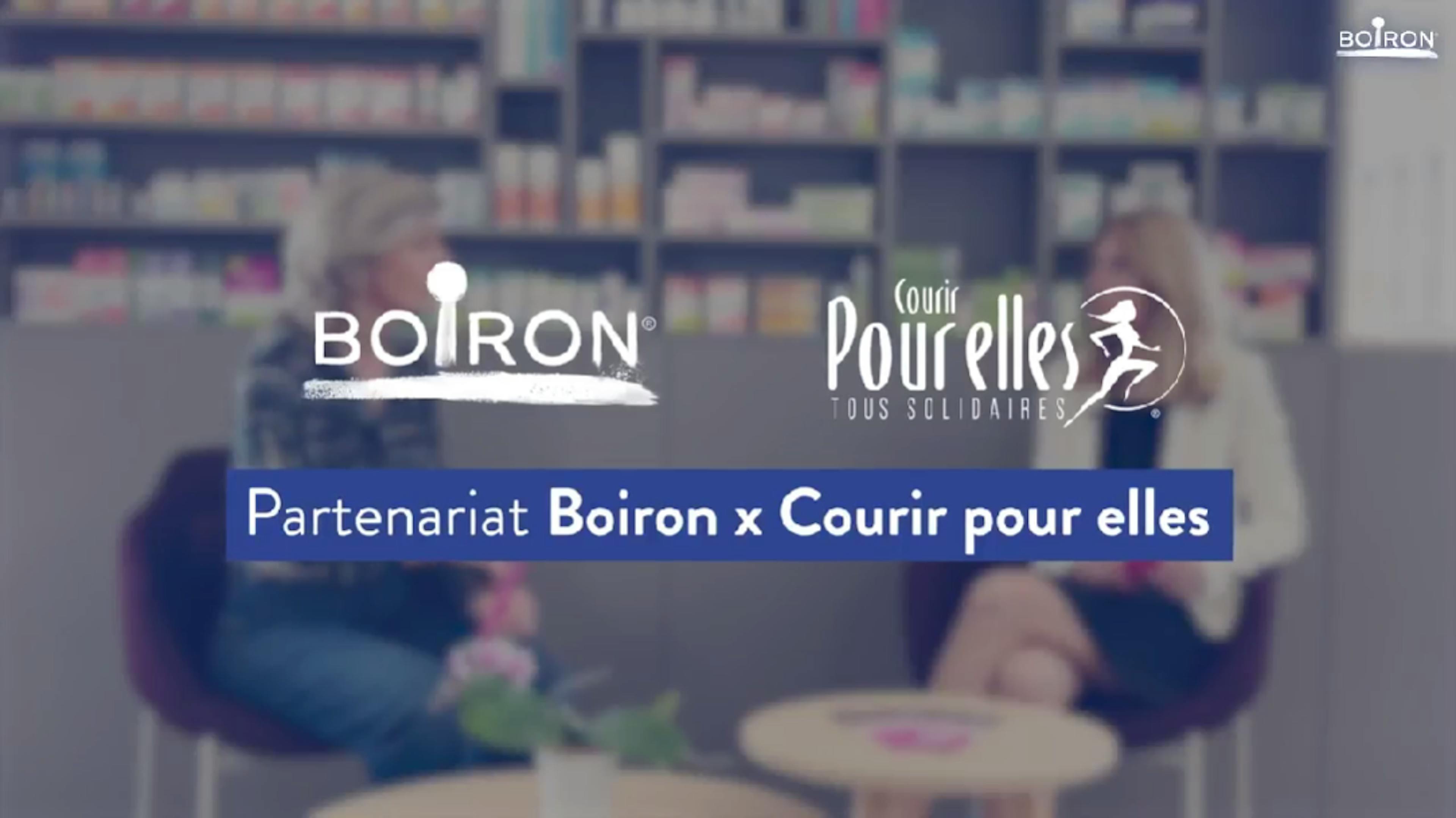 Boiron aux cotés de Courir POUR ELLES