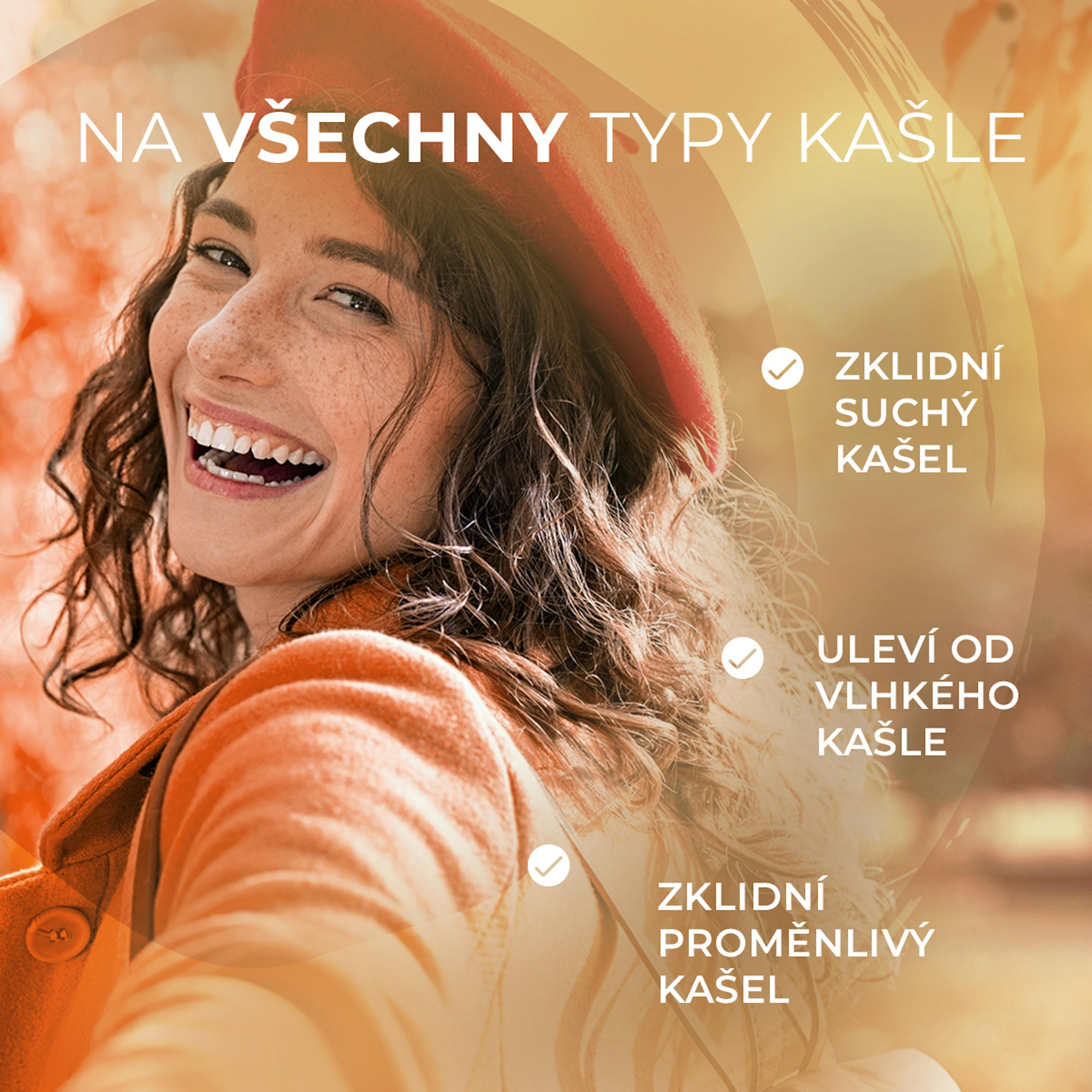 Stodal, všechny typy kašle - vlhký, dráždivý, proměnlivý