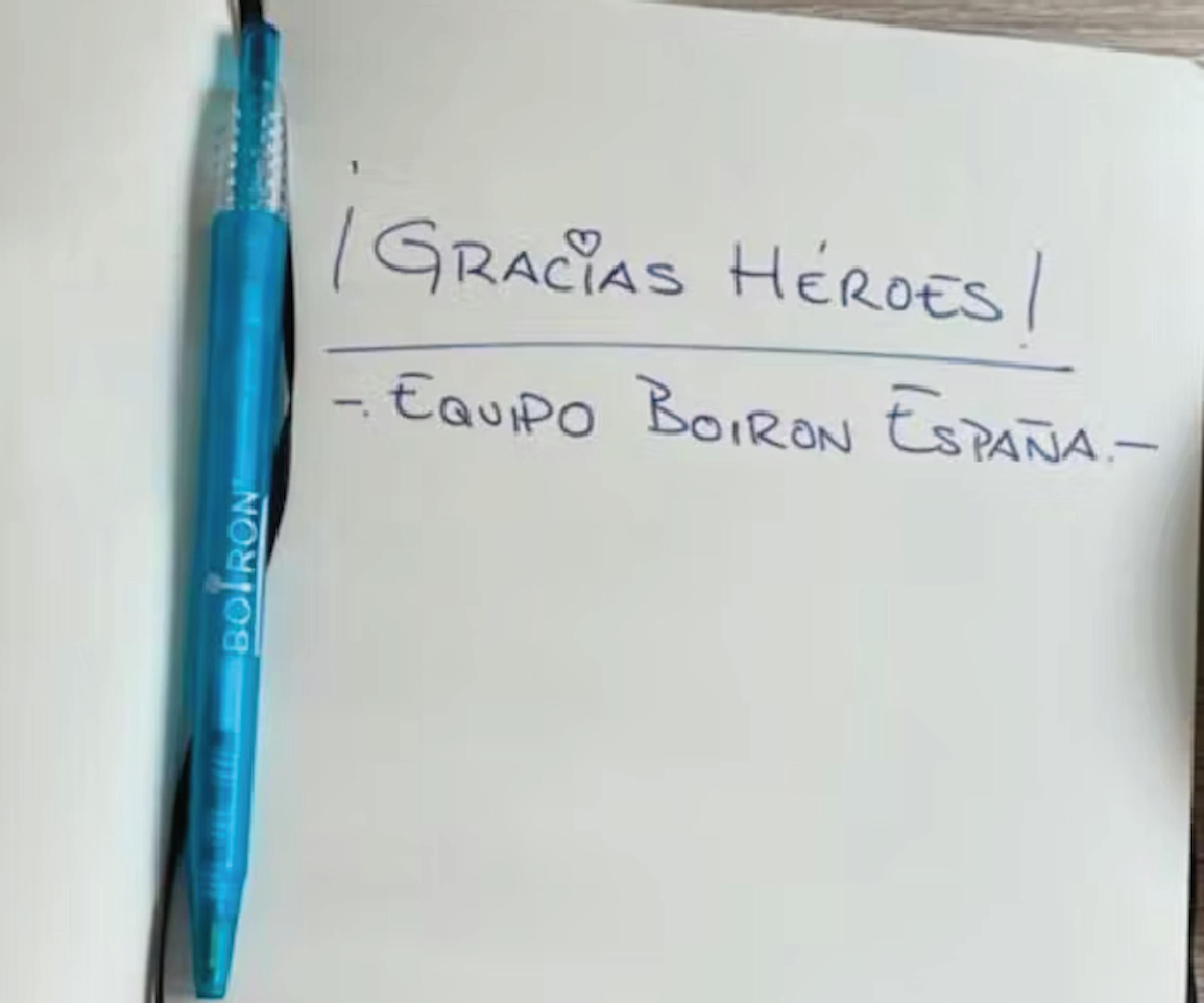 ¡Gracias, héroes!