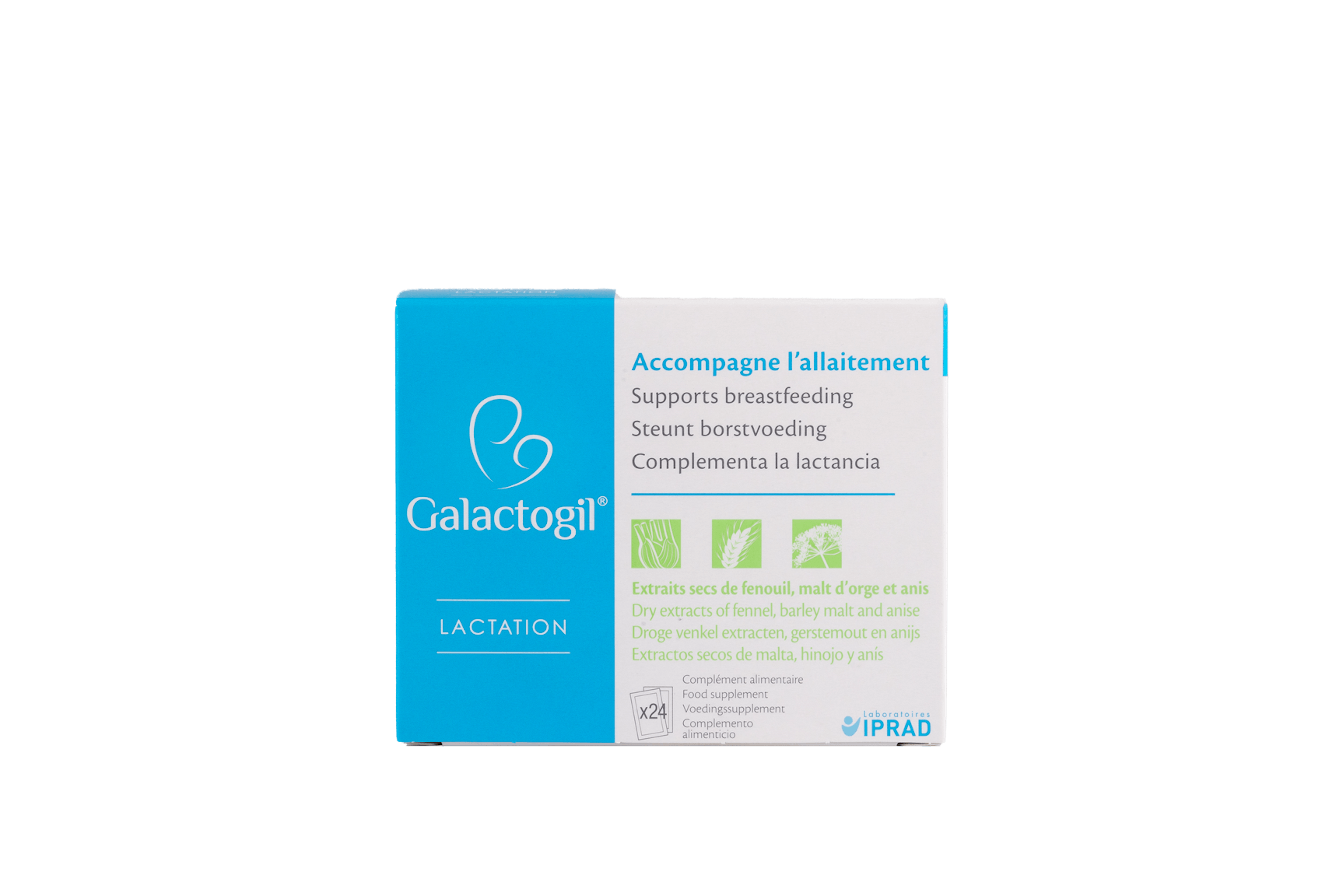 GALACTOGIL lactancia 24 sobres (Complemento Alimenticio), salud de