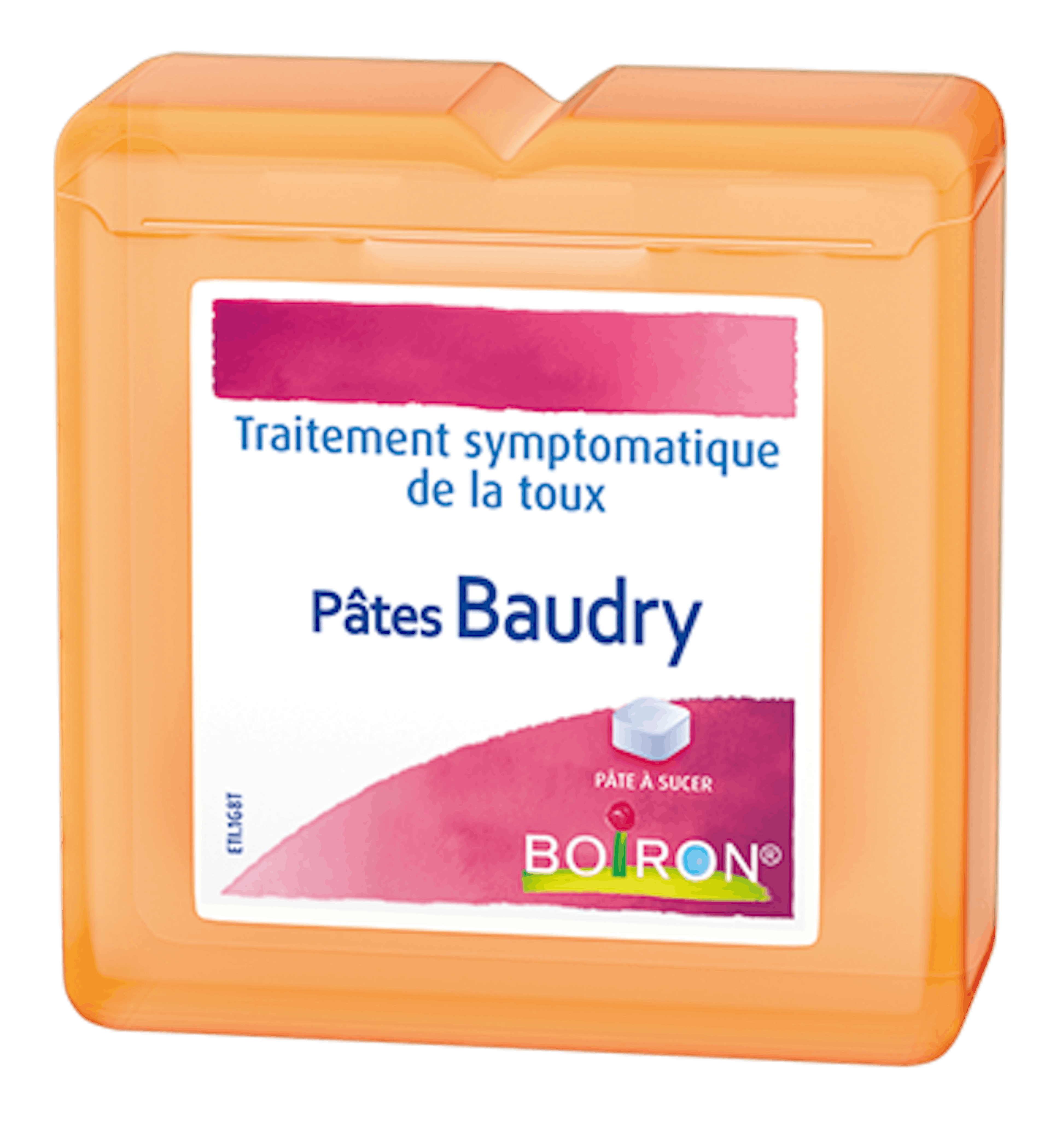 Pâtes baudry traitement symptomatique de la toux