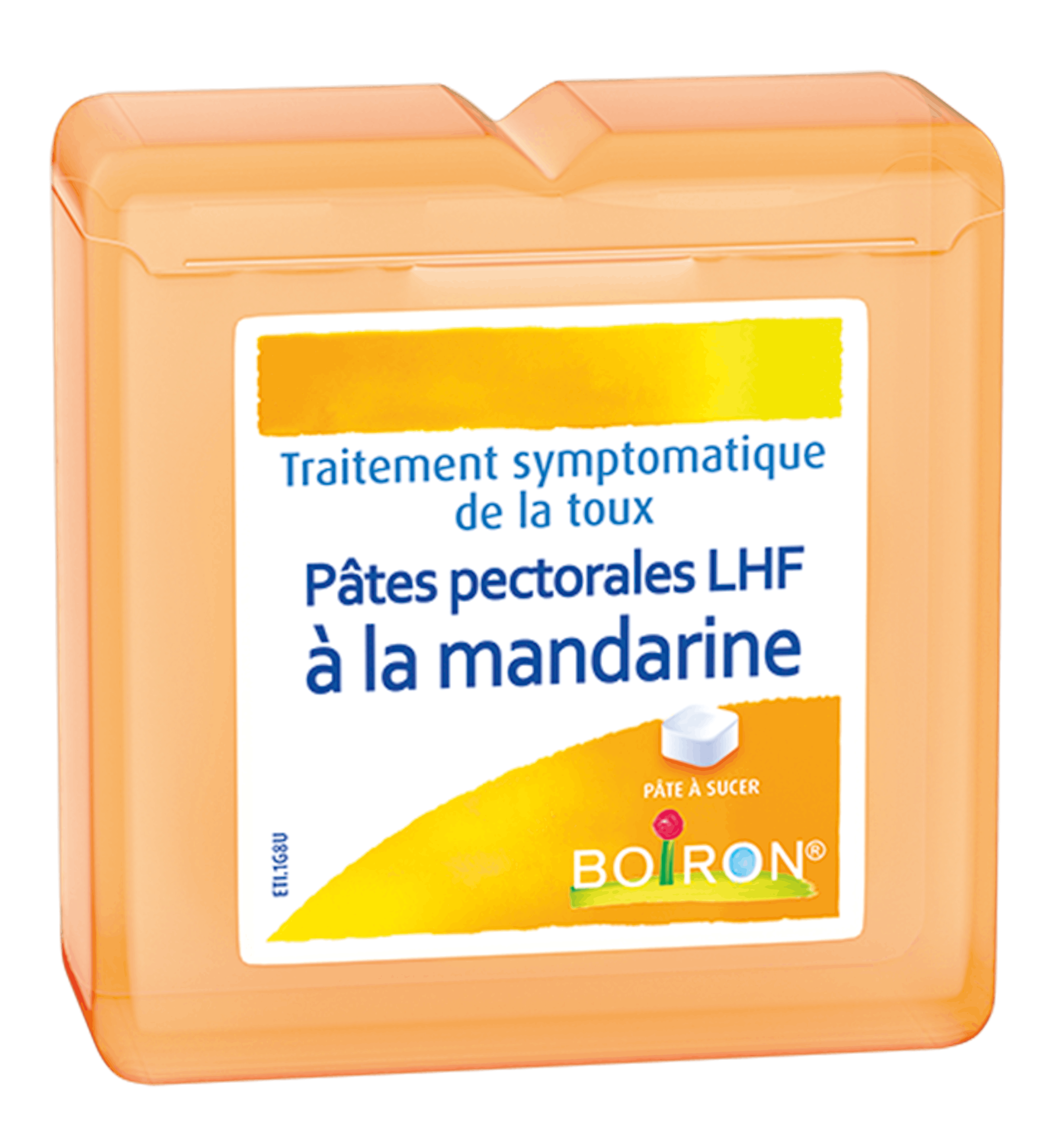 pâtes pectorales LHF mandarine traitement de la toux