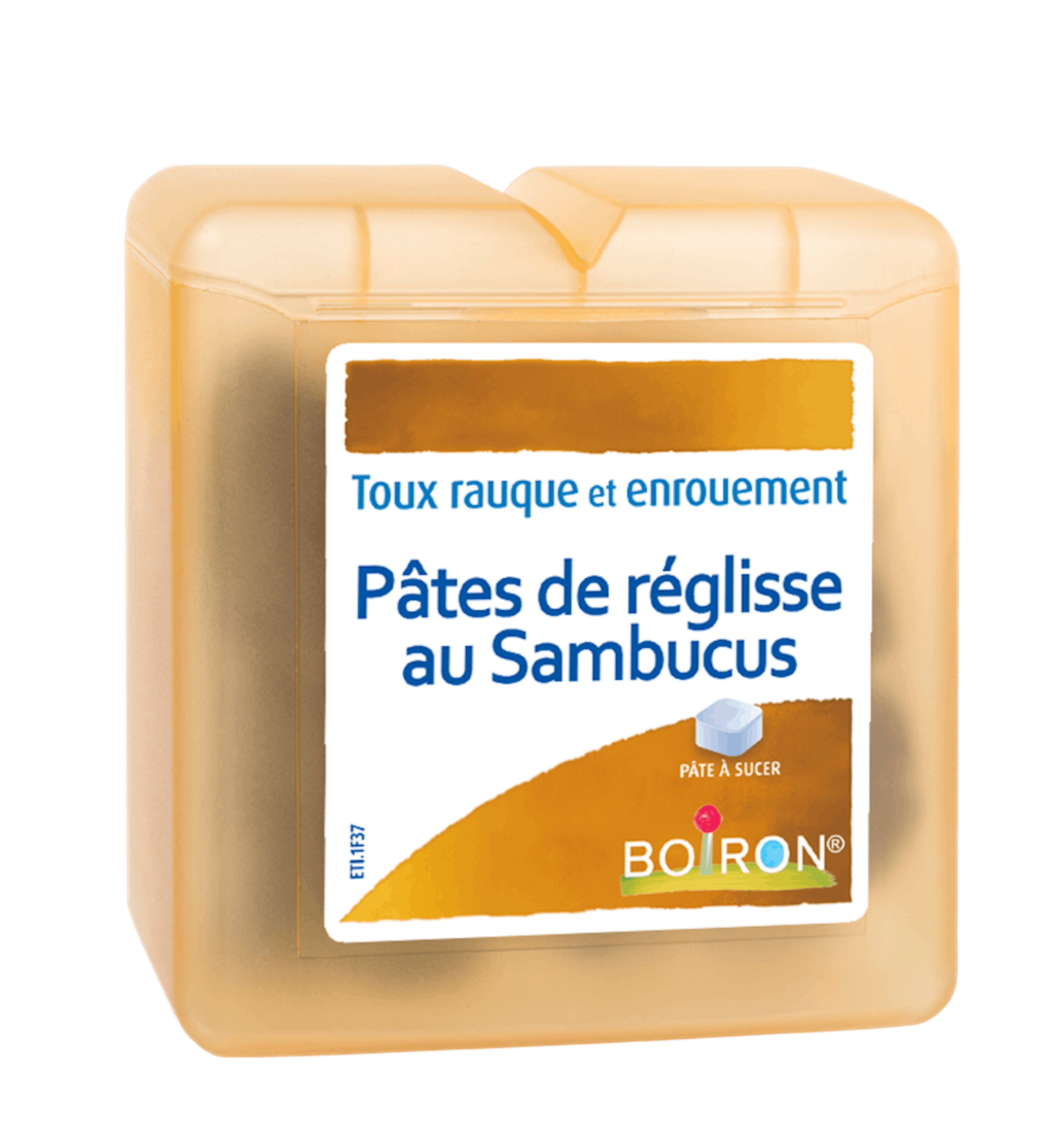 pâtes de réglisse au sambucus toux rauque
