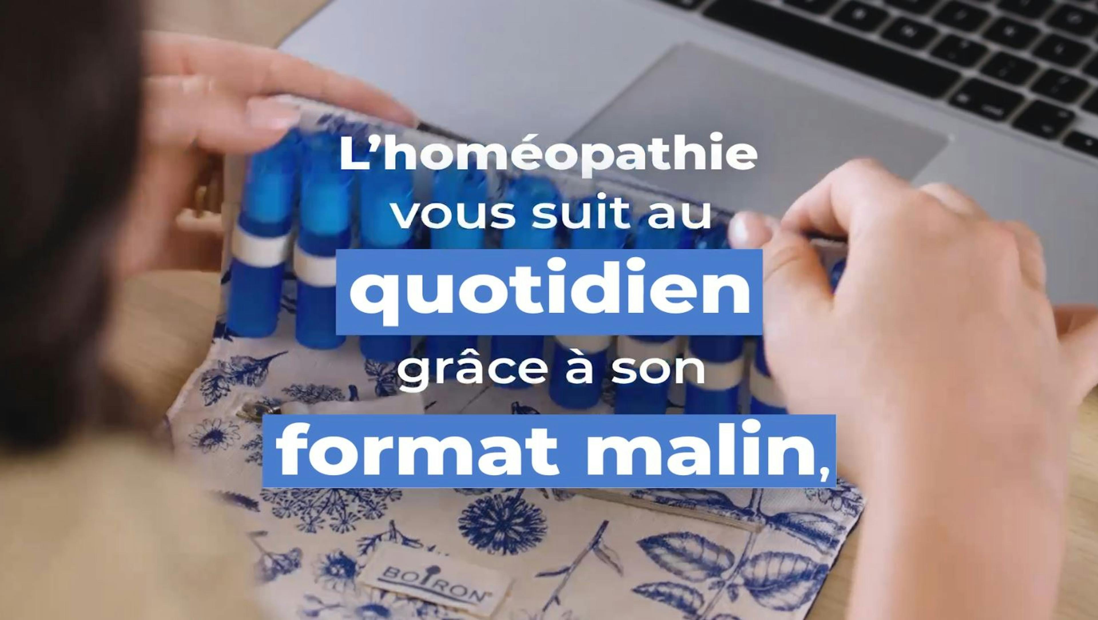 praticité tube homéopathie boiron