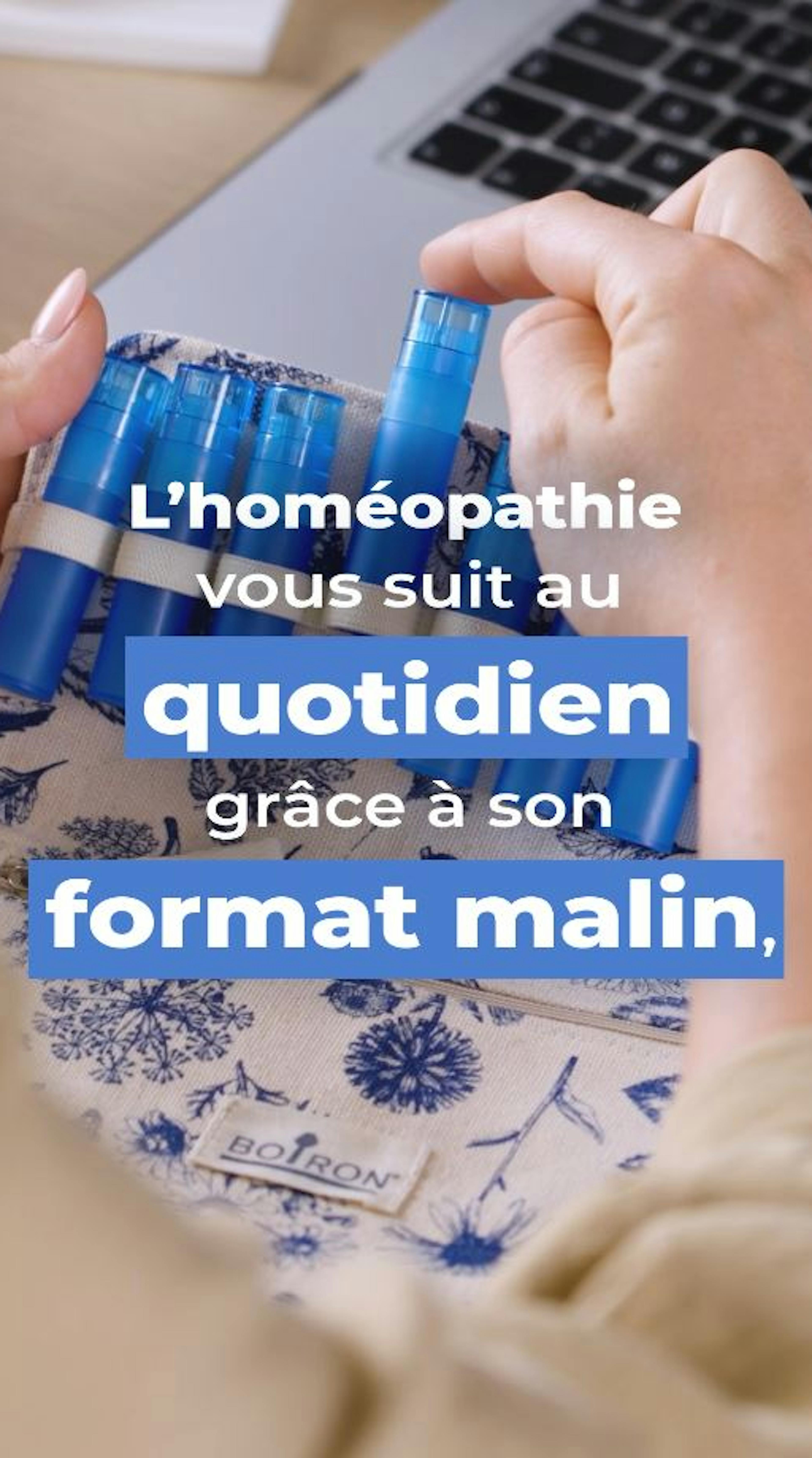praticité tube homéopathie boiron