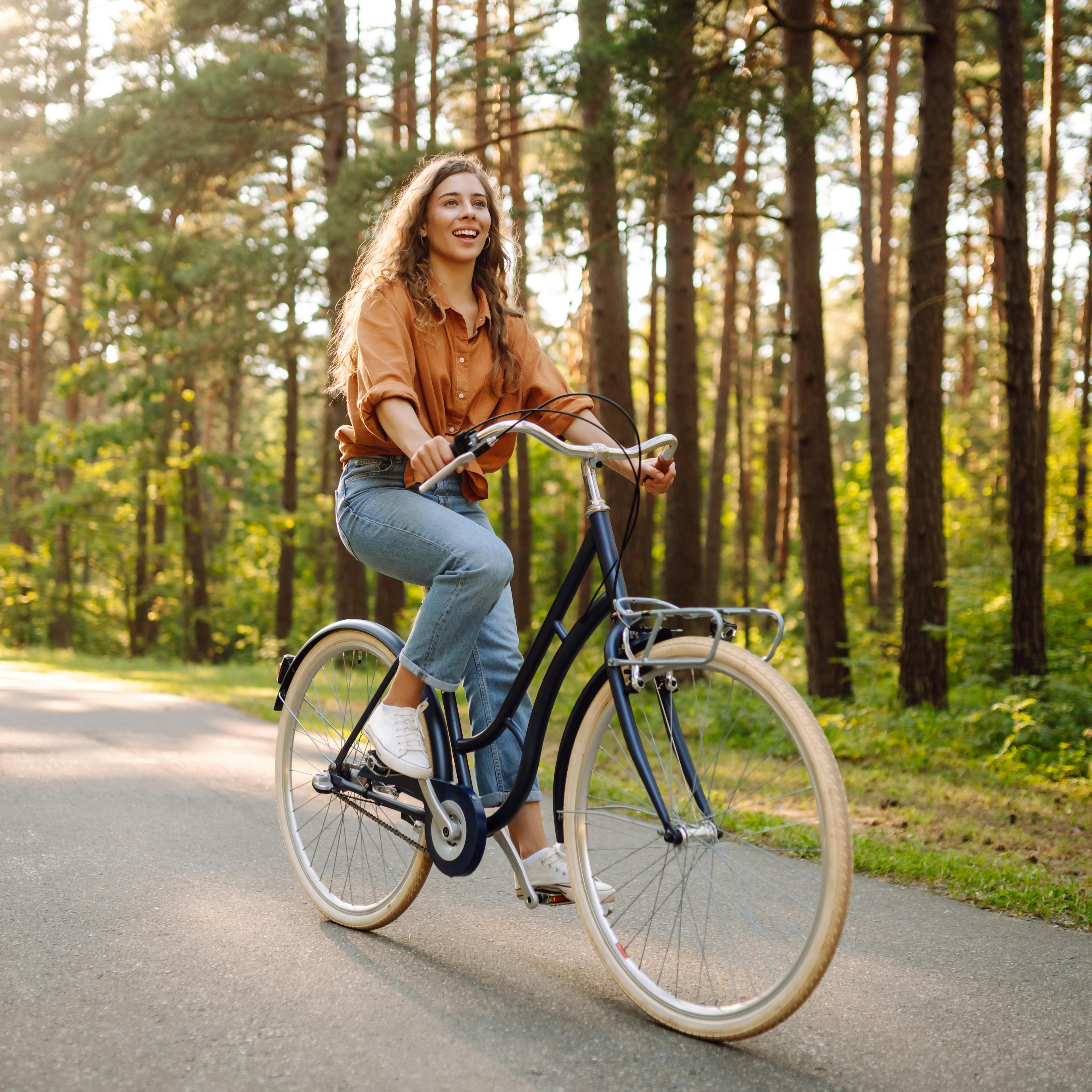 femme velo