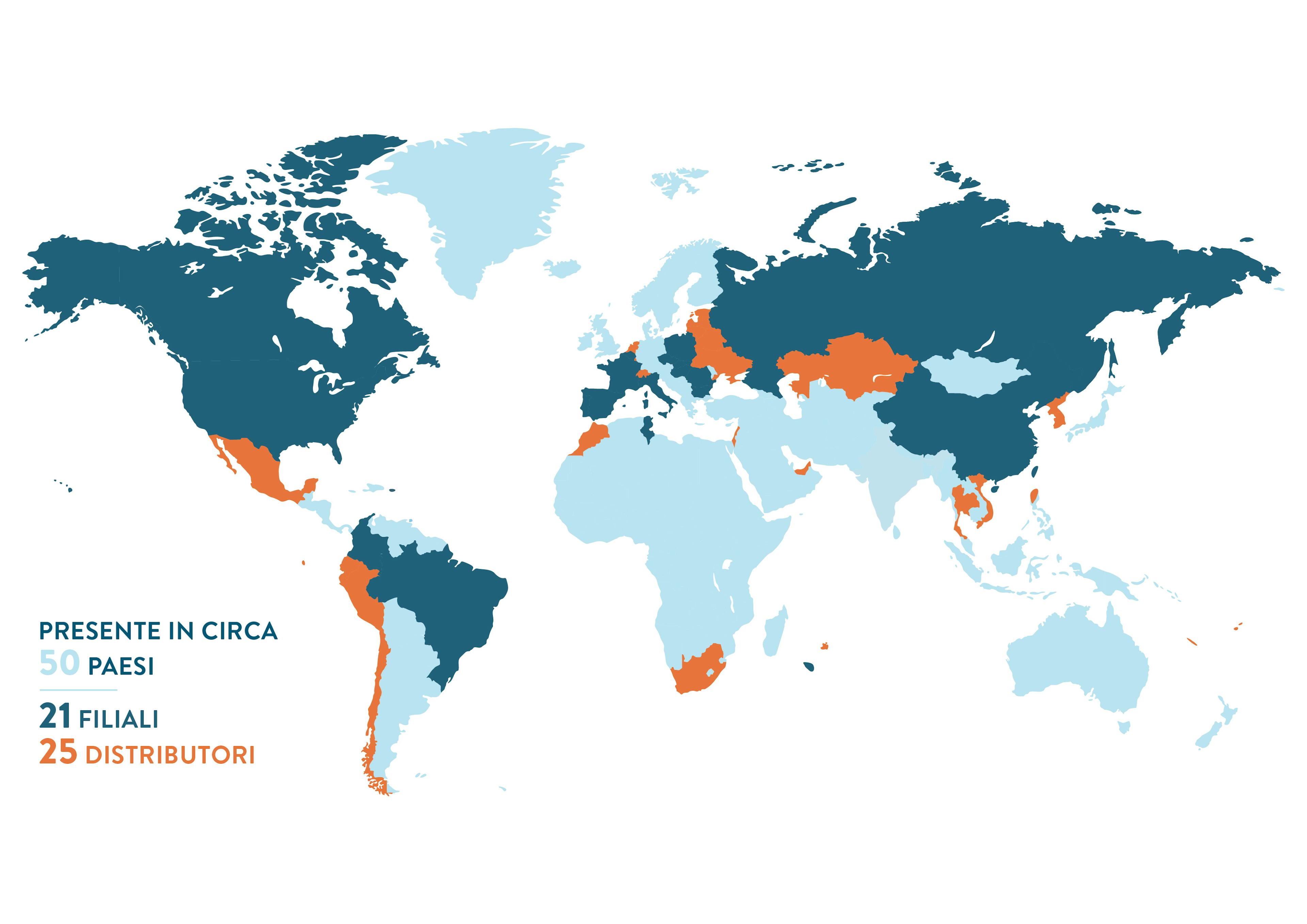 Presenza di Boiron nel mondo