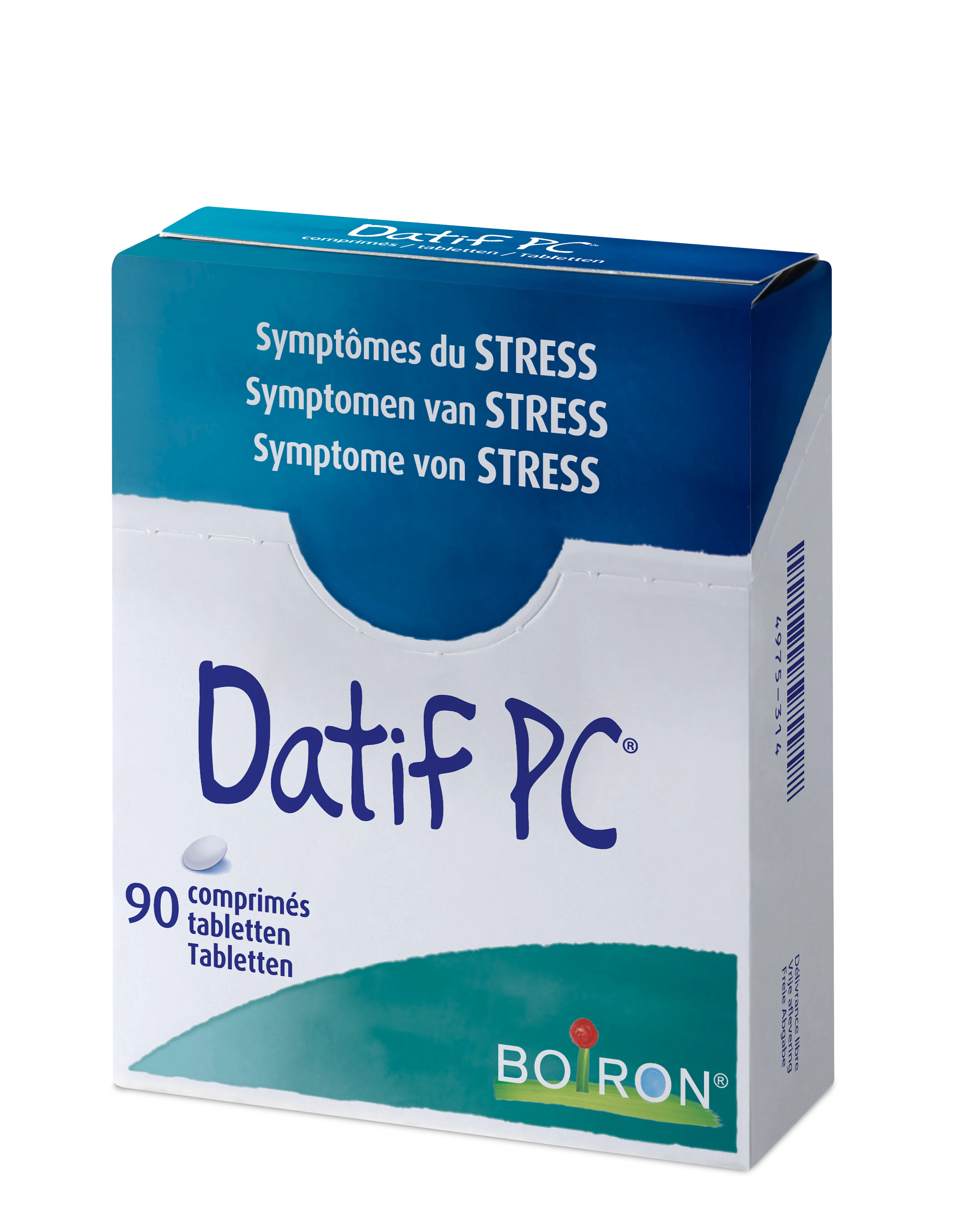 Boiron datif PC médicament homéopathique pour symptômes du stress