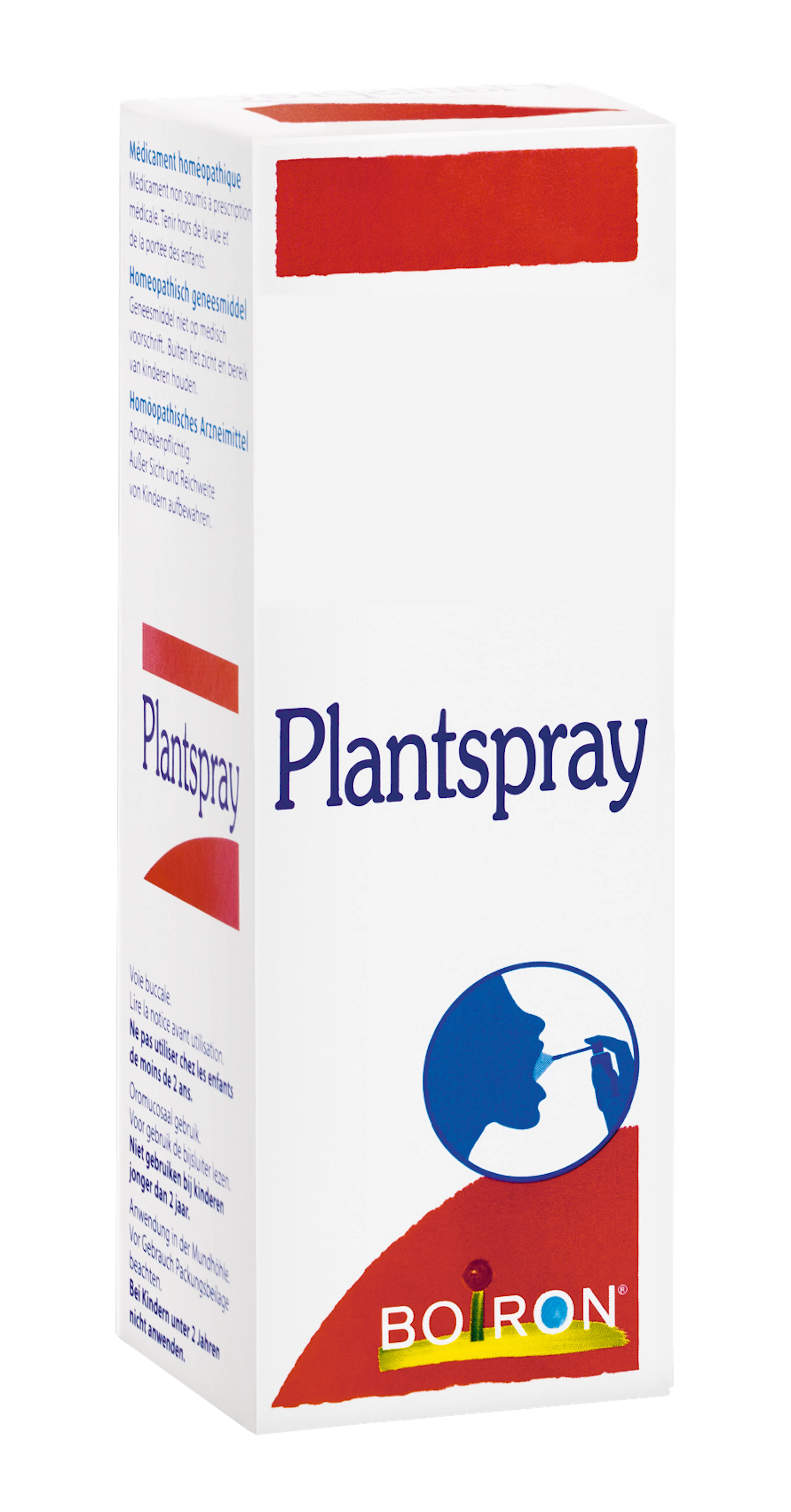 Boiron Plantspray médicaments homéopathiques pour les maux de gorge, aphtes et Irritations locales