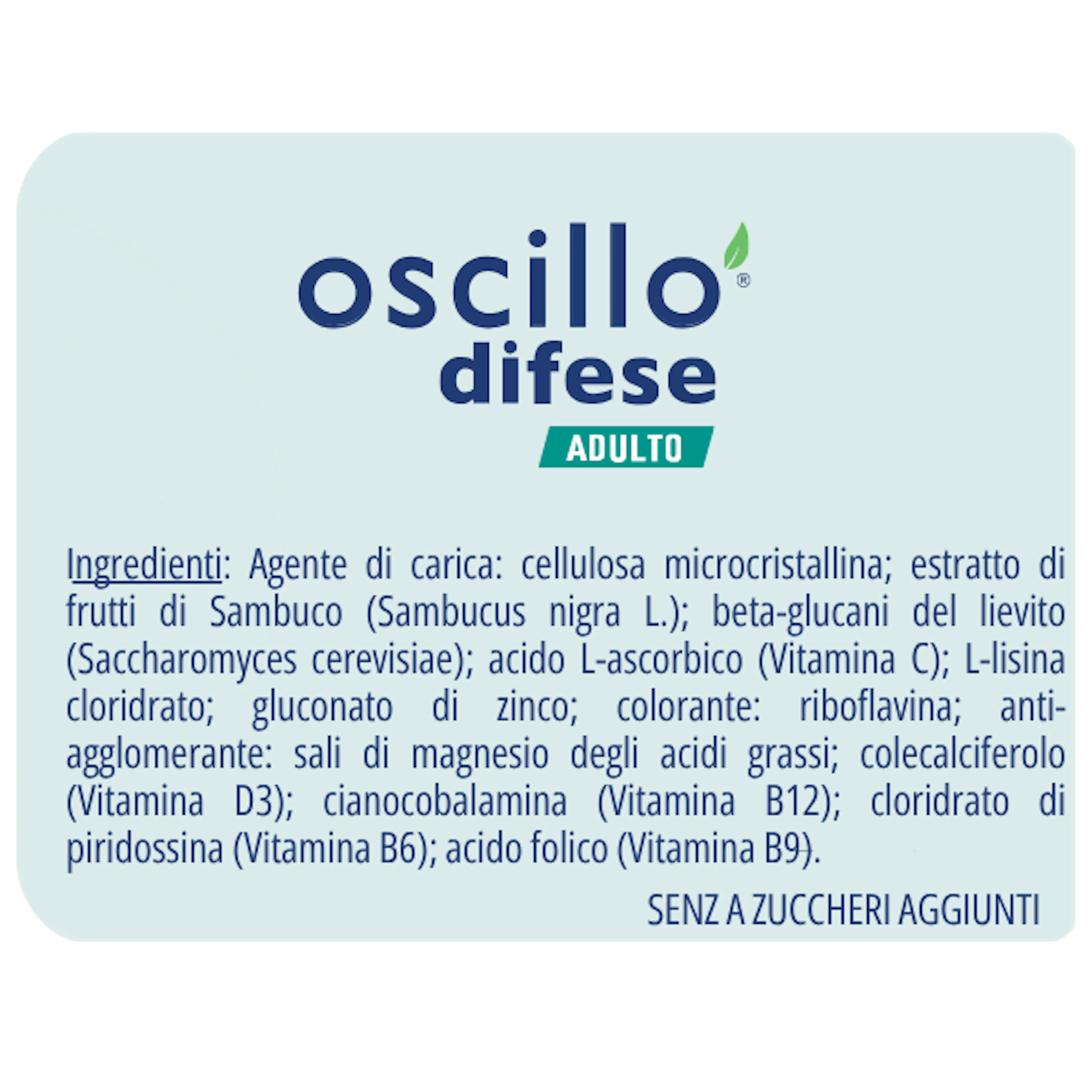 Ingredienti Difese adulto
