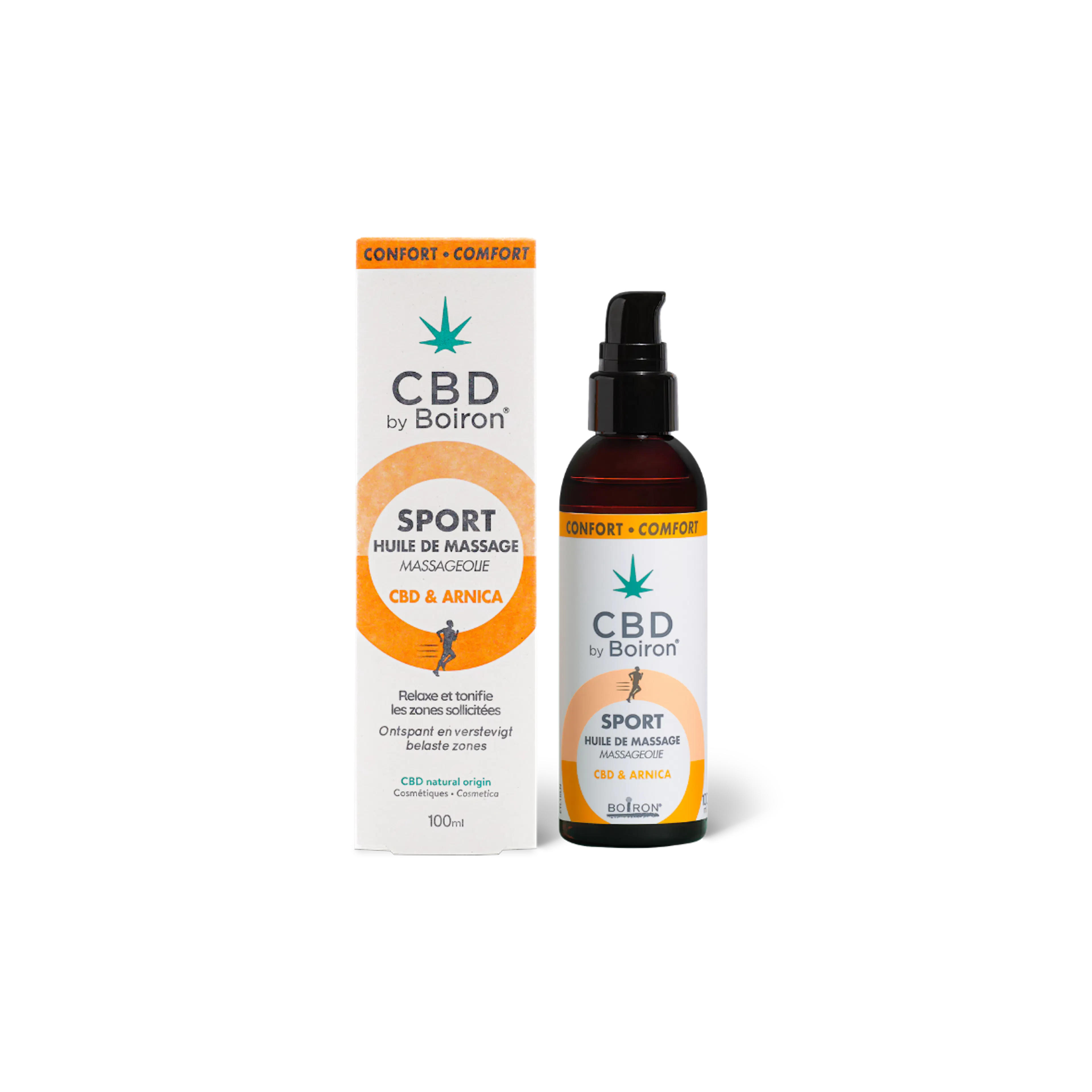 huile de massage CBD