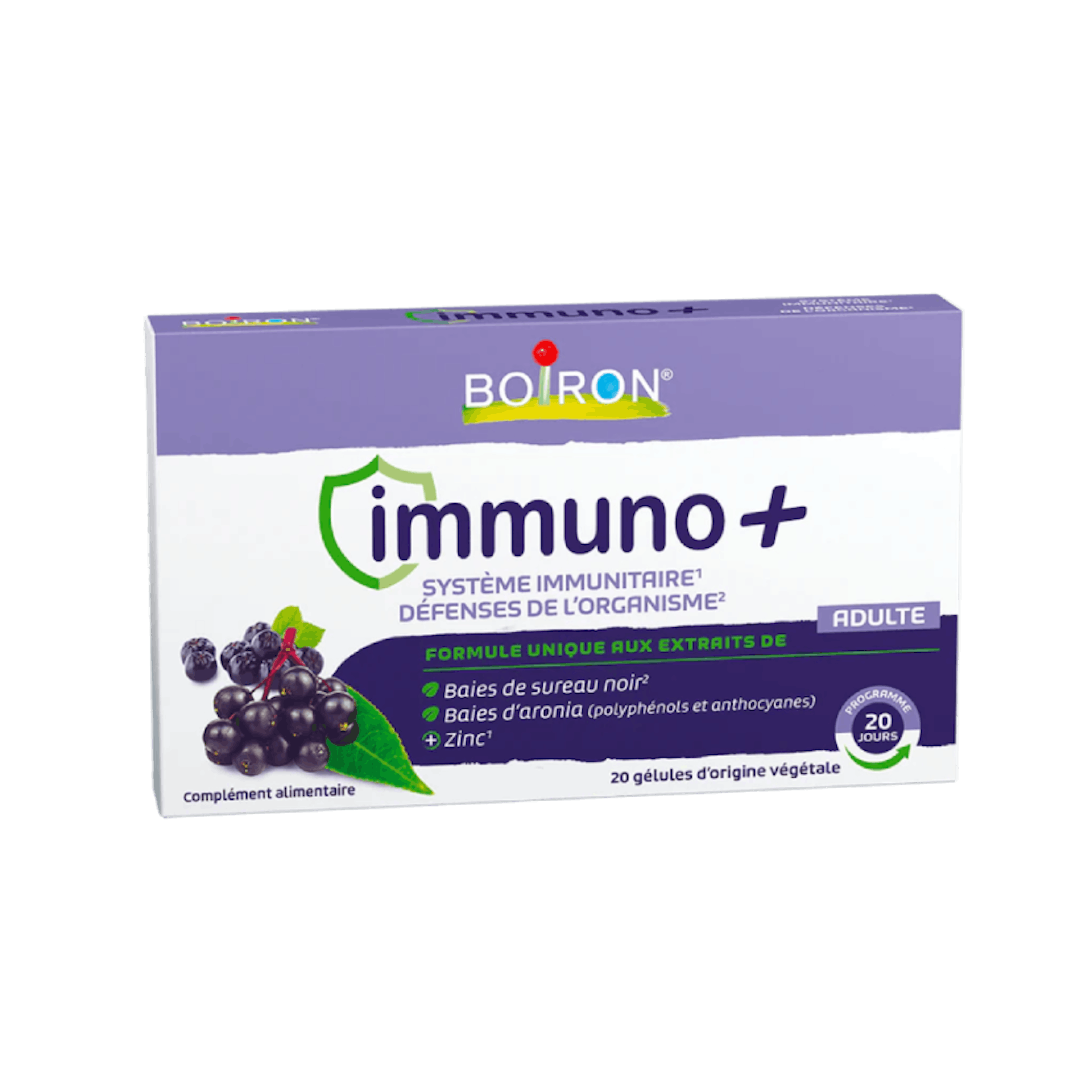 Soutenir défenses naturelles - Immuno+ Boiron