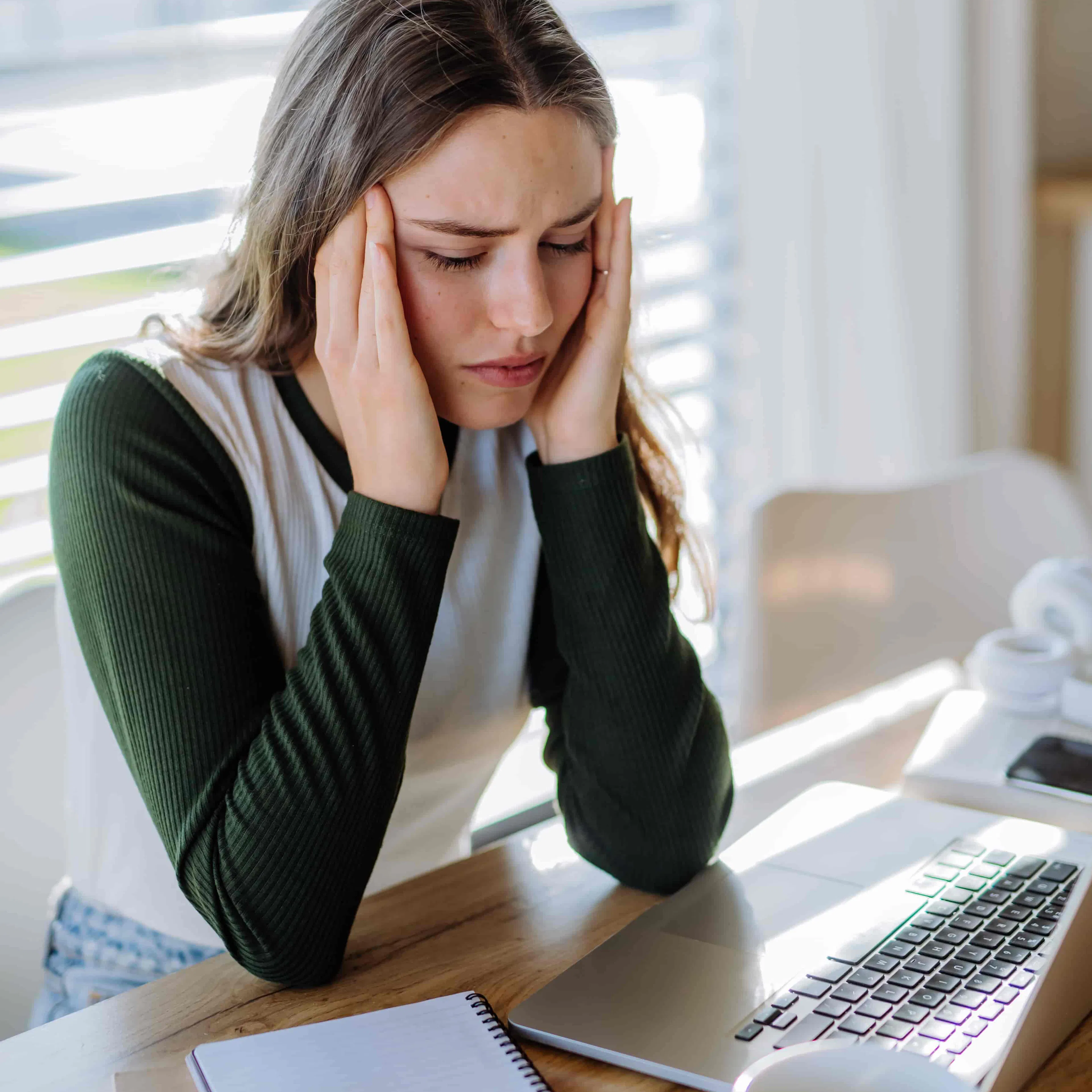 Mentale en fysieke symptomen van examenstress