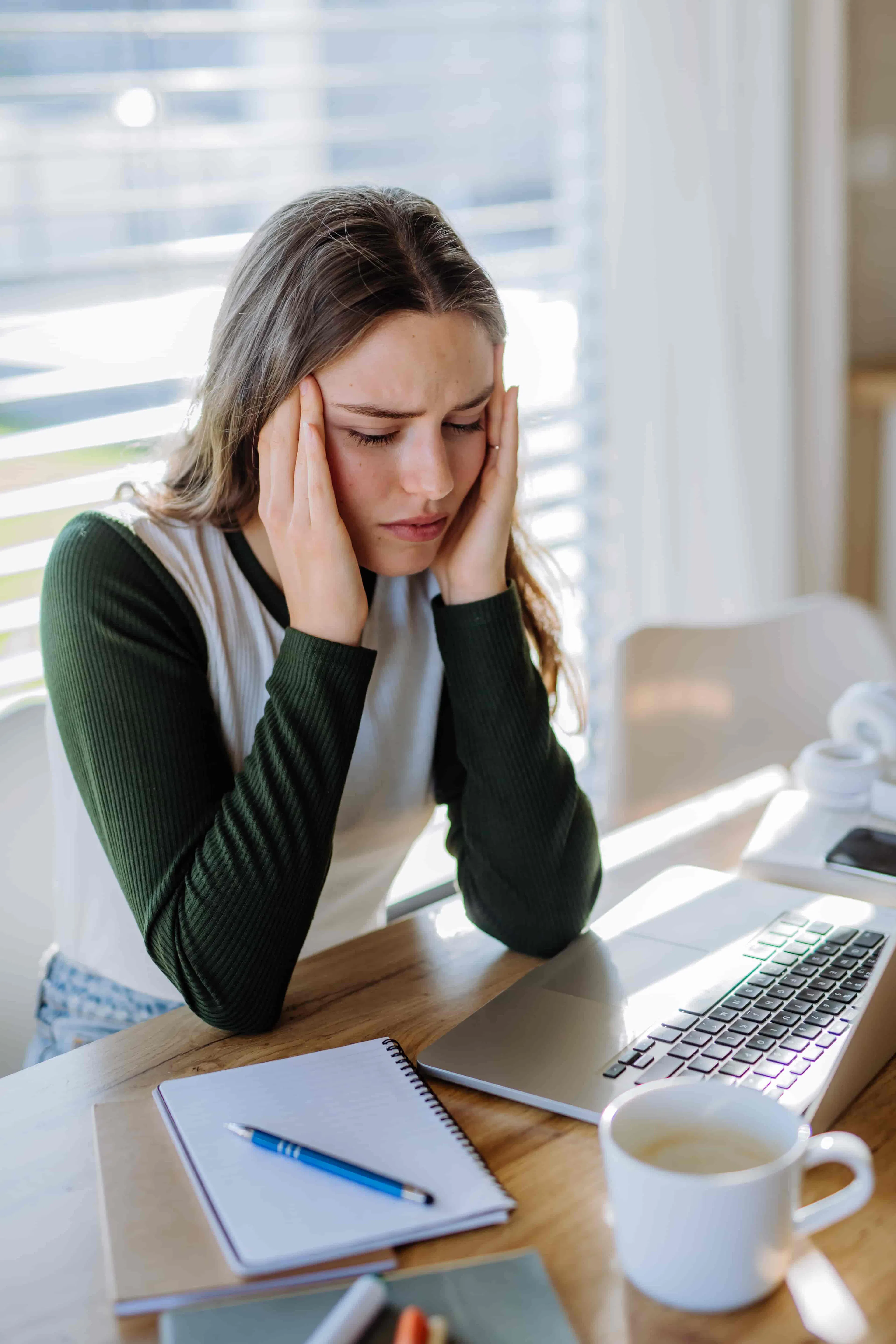 Symptômes du stress des examens physiques et mentaux