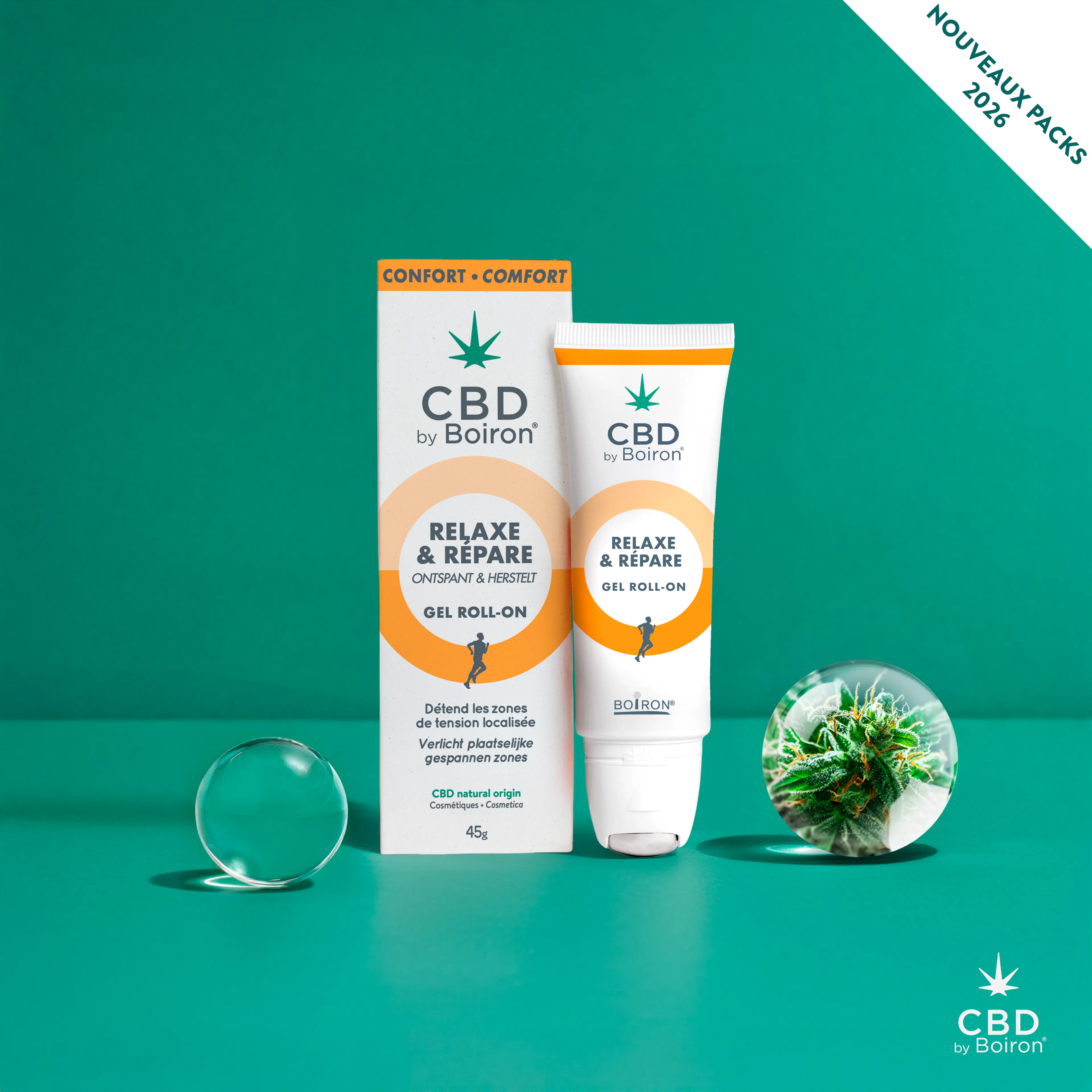 gel CBD - nouveau pack
