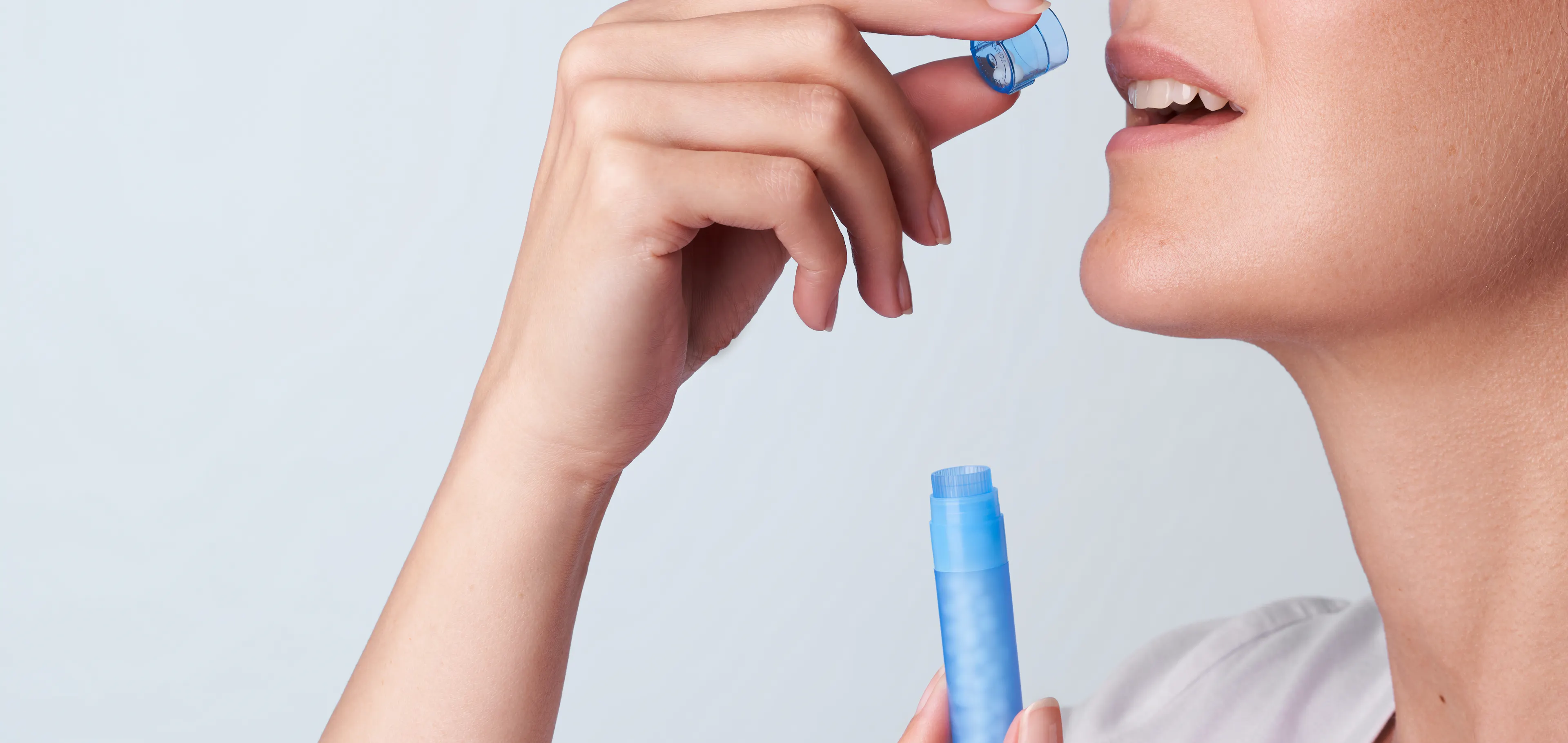 Paziente che utilizza medicinale ome