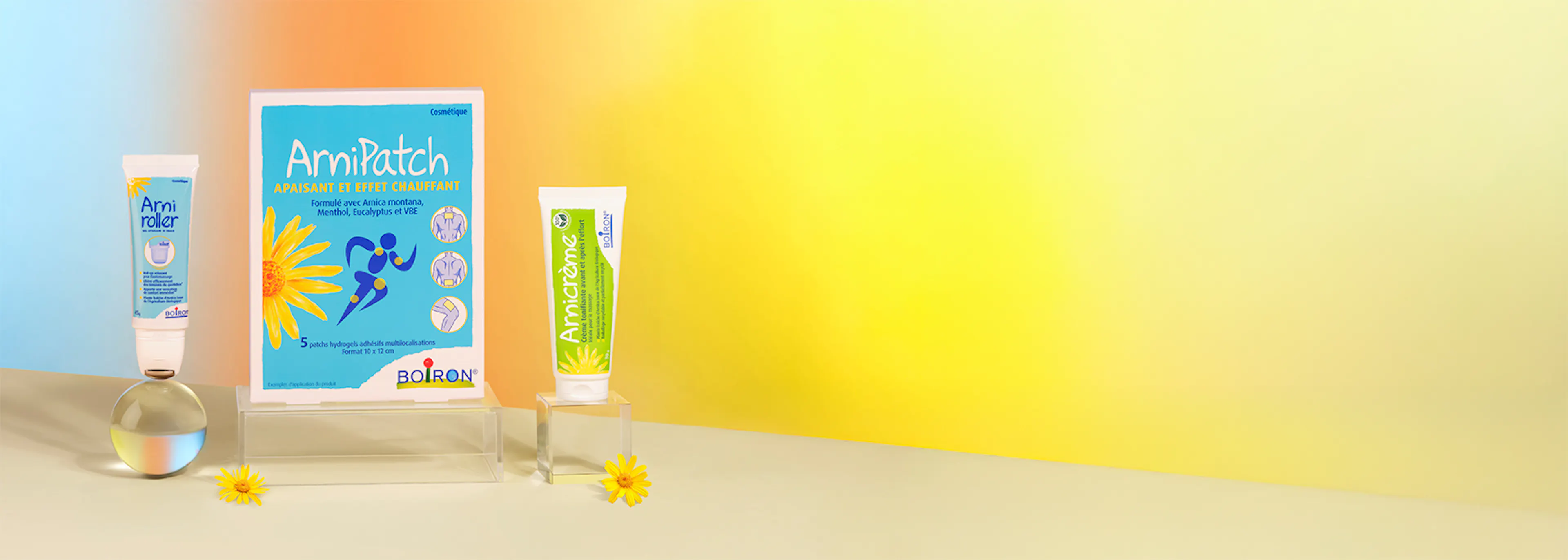 Gamme Boiron Arnica
