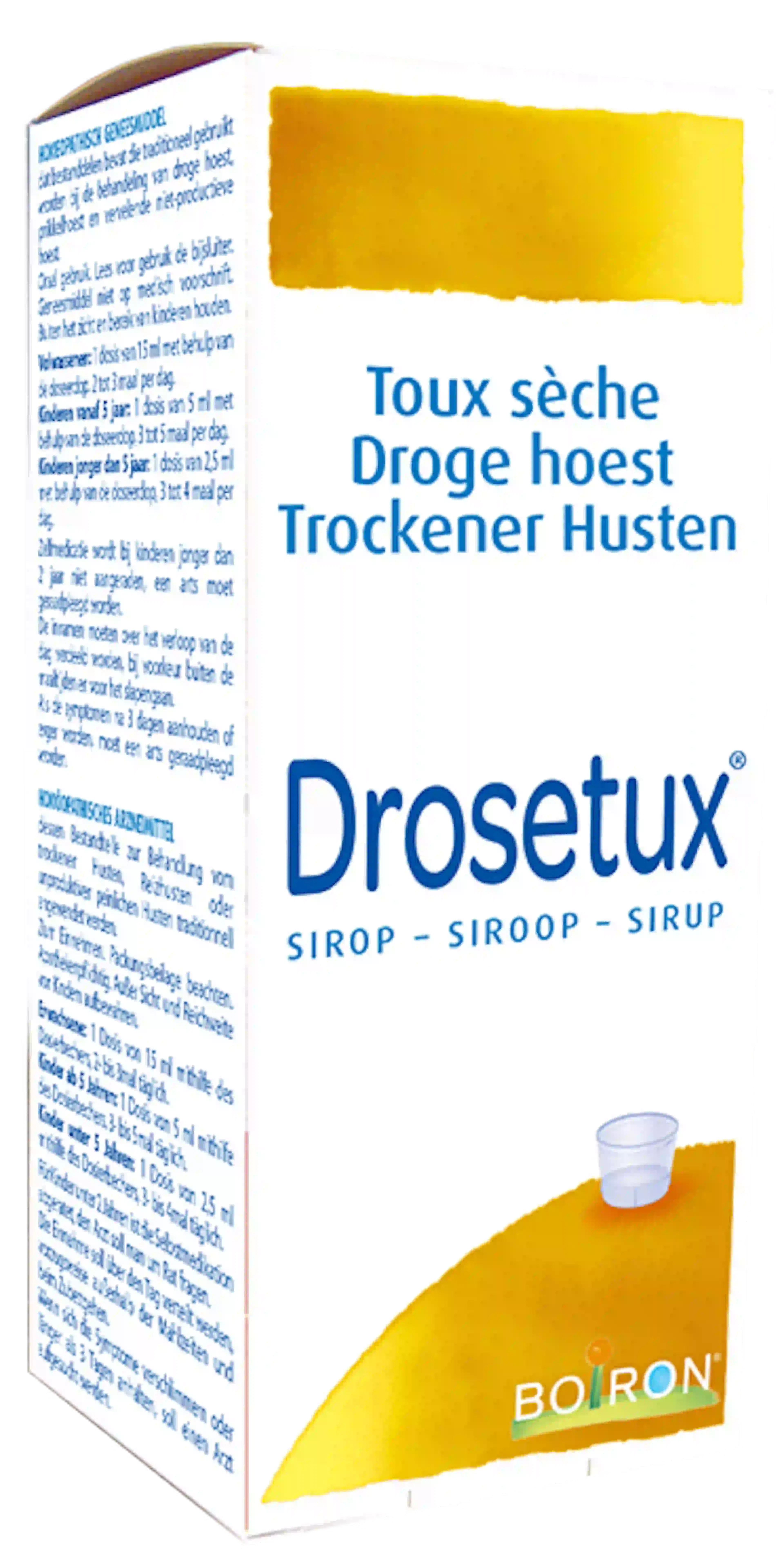 Drosetux toux sèche médicament homéopathique spécialité