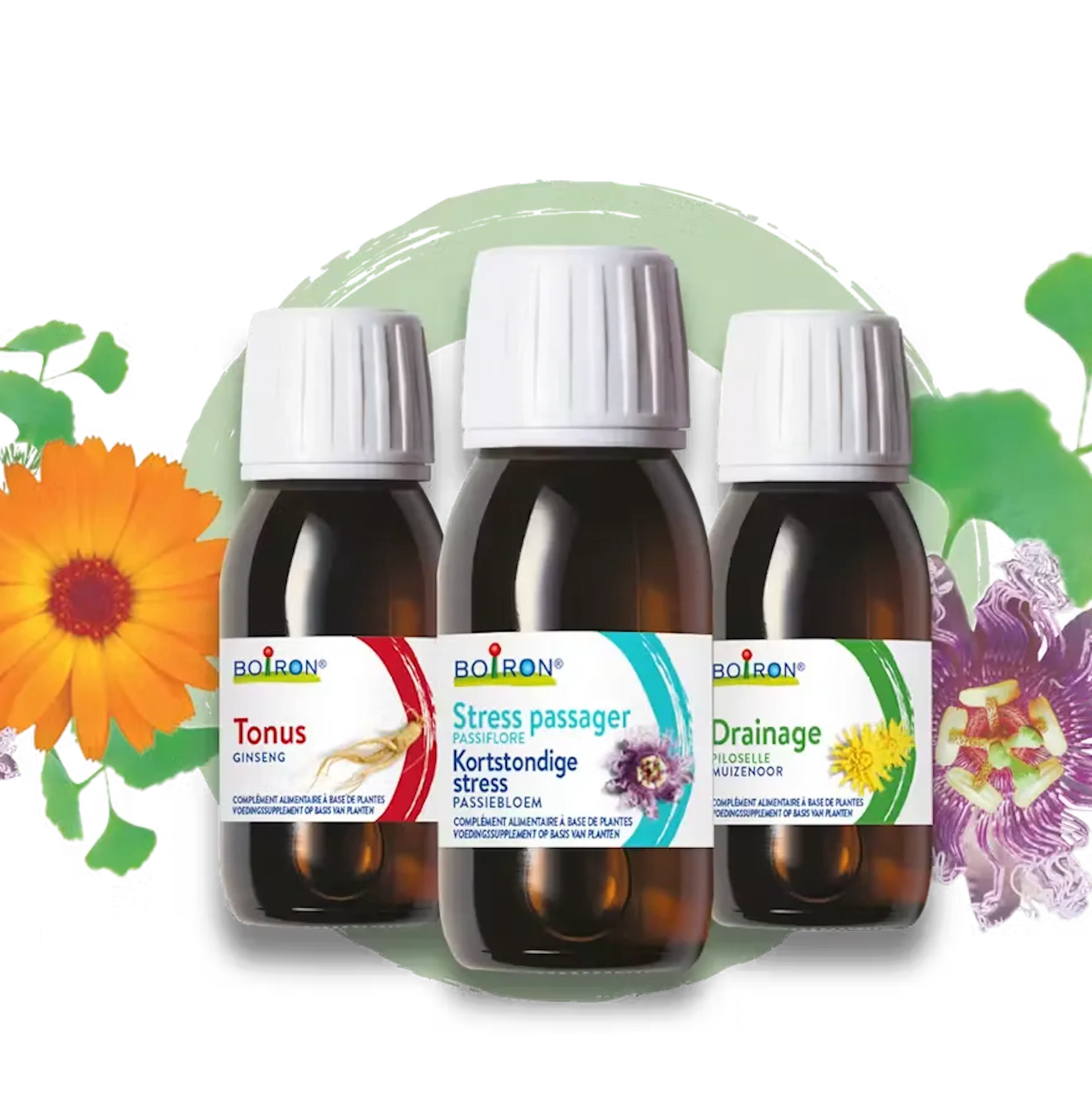 Collectie plantenextracten