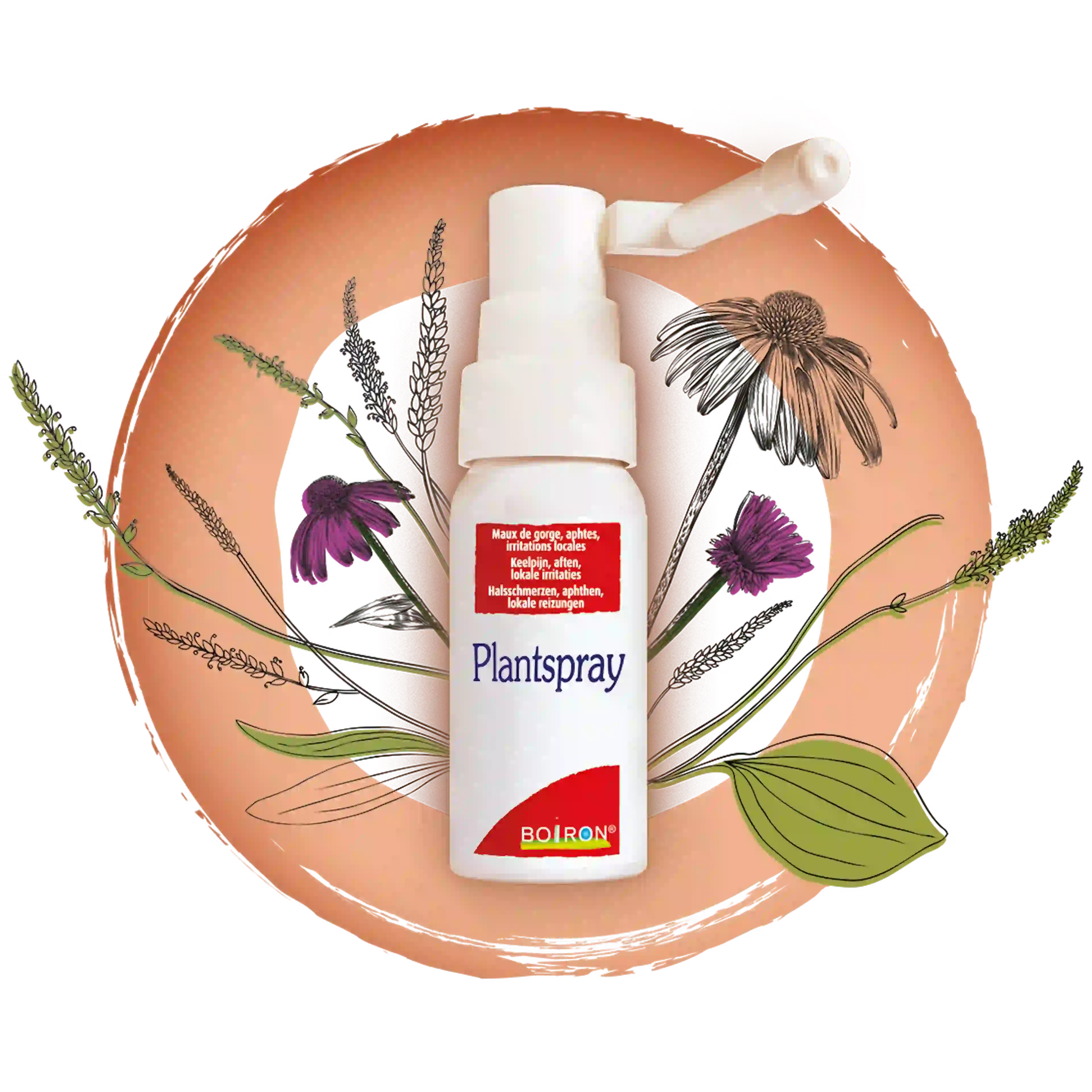 Spray Plantspray sur page Laryngotabs
