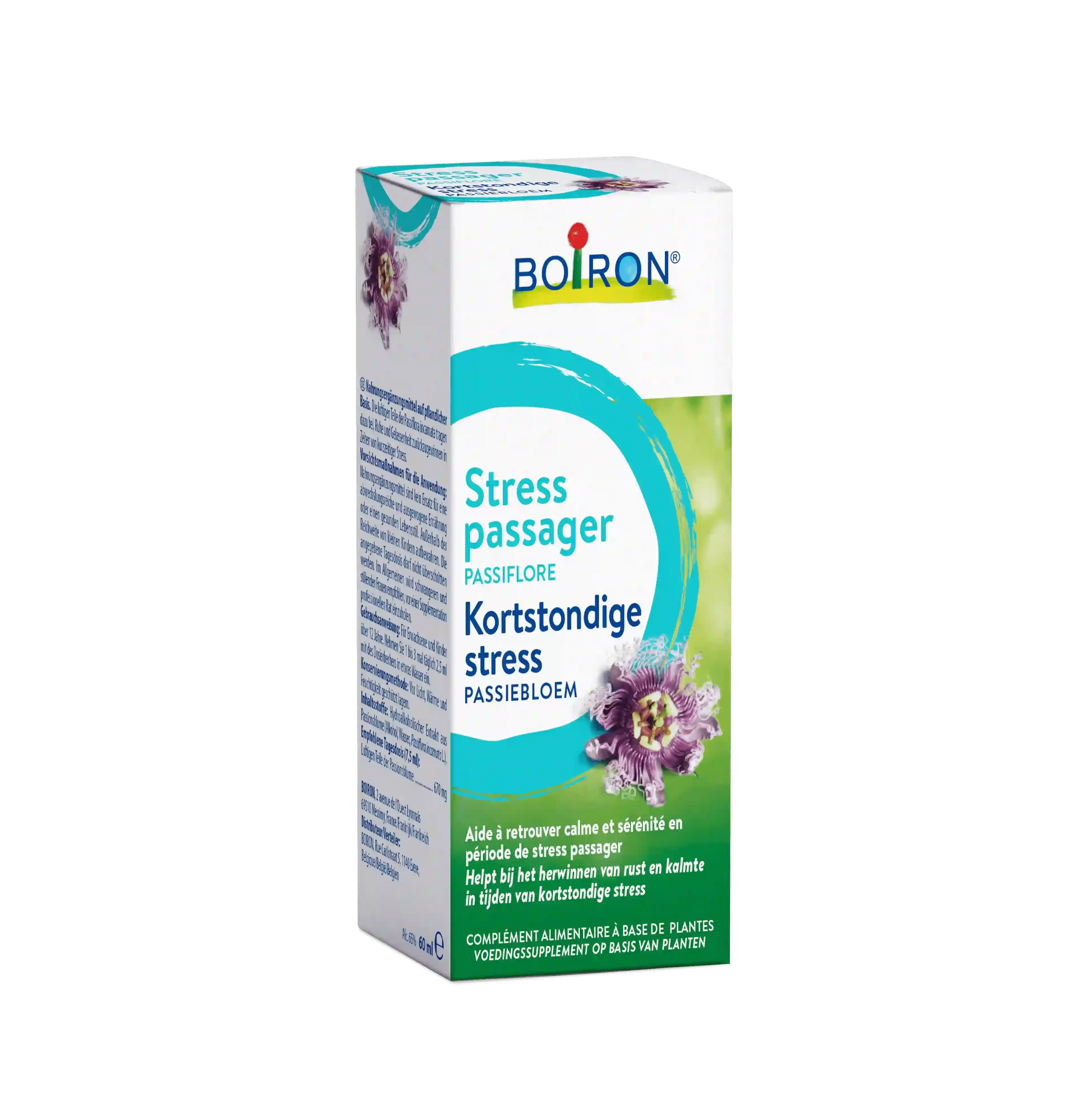 Passiflore, complément alimentaire Boiron pour le stress passager