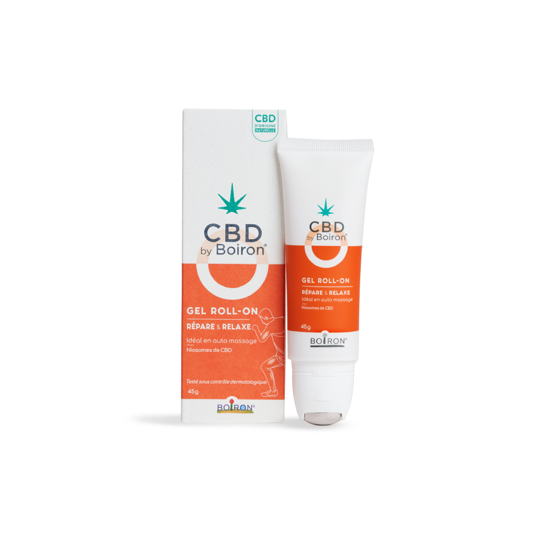 Gel rollon Répare & relaxe CBD by Boiron®, nos produits cbd bien