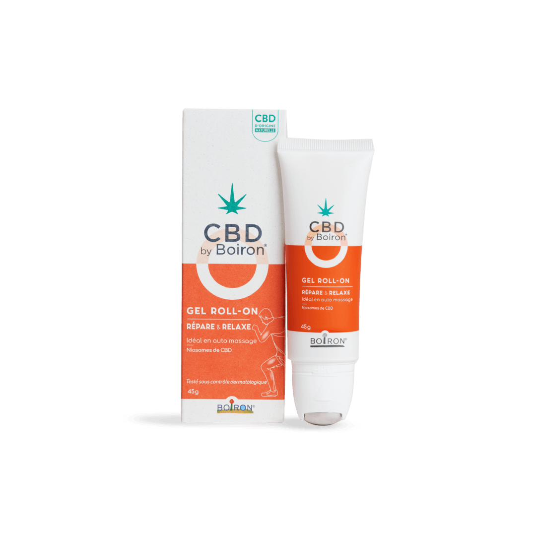 Gel rollon Répare & relaxe CBD by Boiron®, nos produits cbd bien