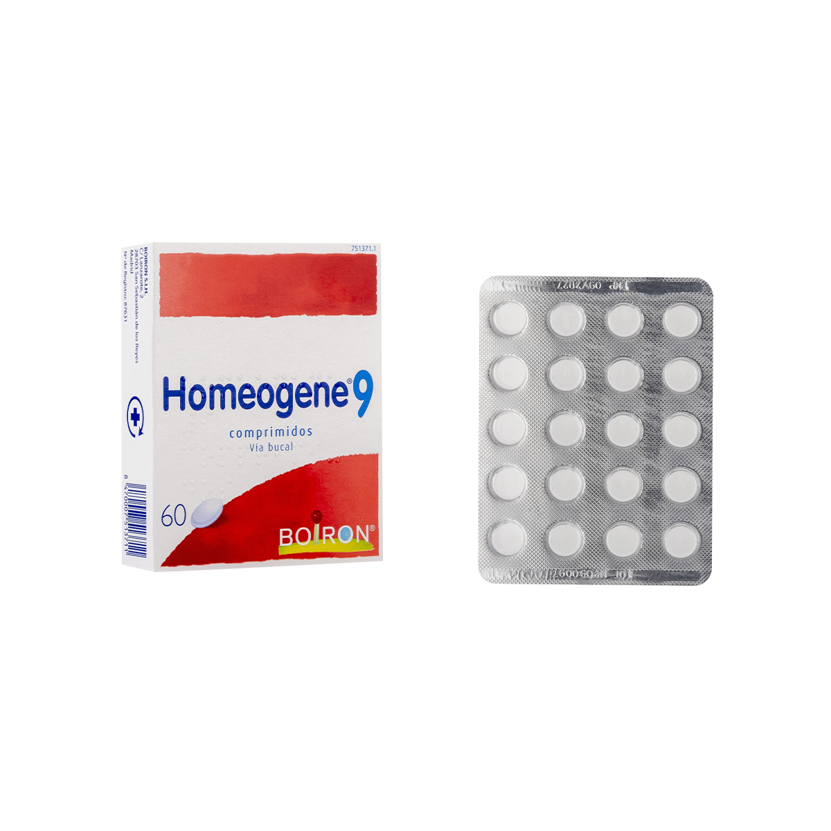 Homeogene 9® | Medicamento Homeopático De BOIRON.