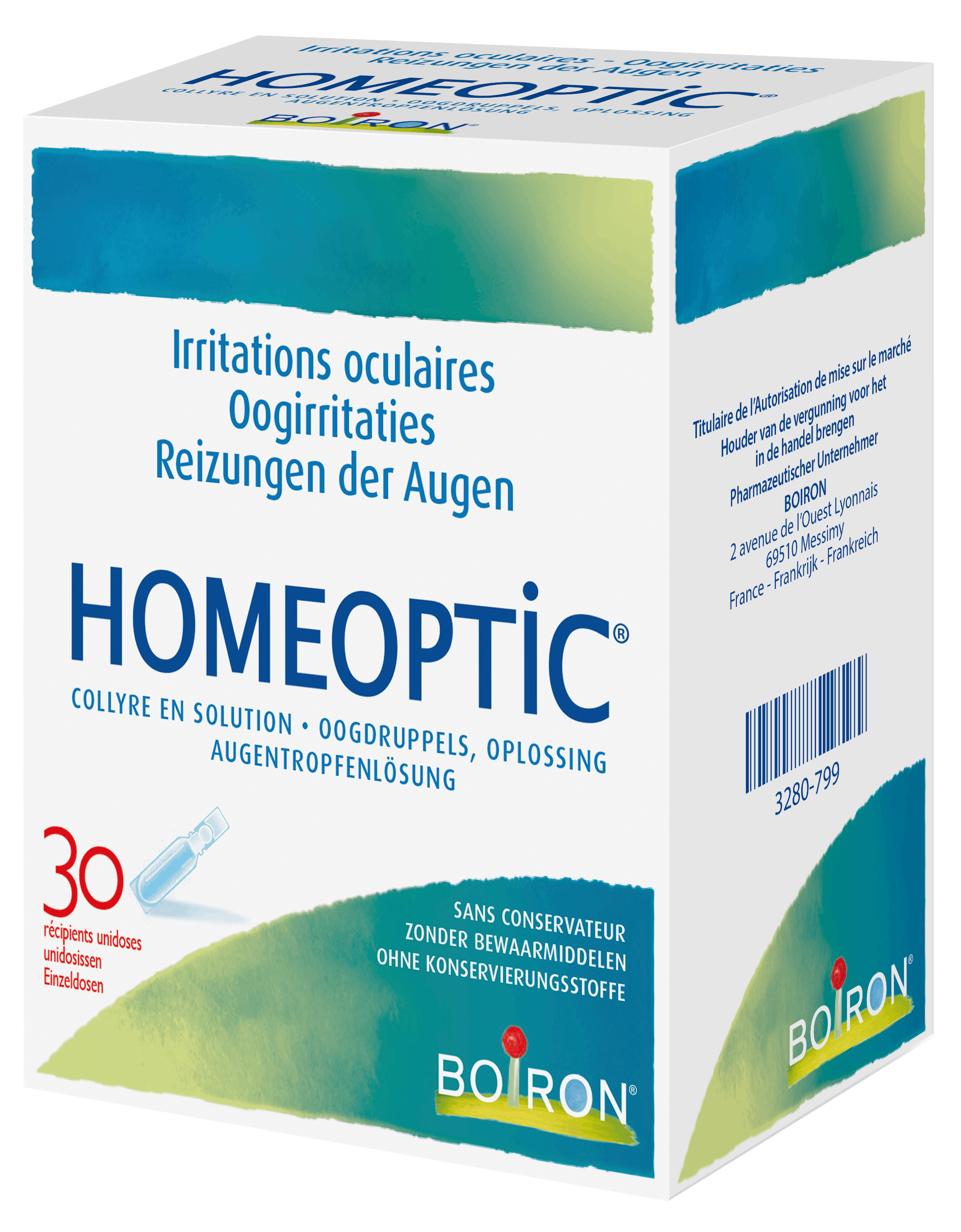 Homeoptic, Sécheresse Oculaire