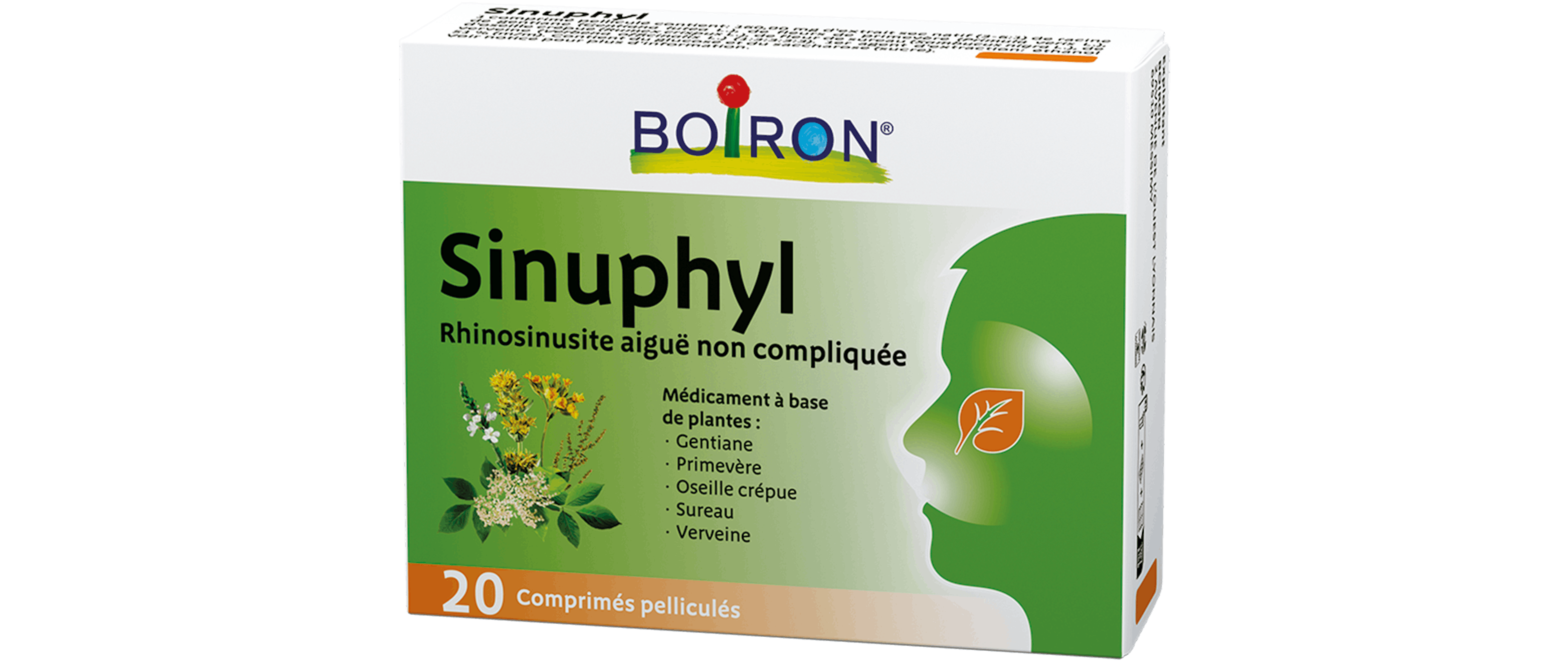 Homéopathie inflammations sinus - Sinuphyl® Boiron