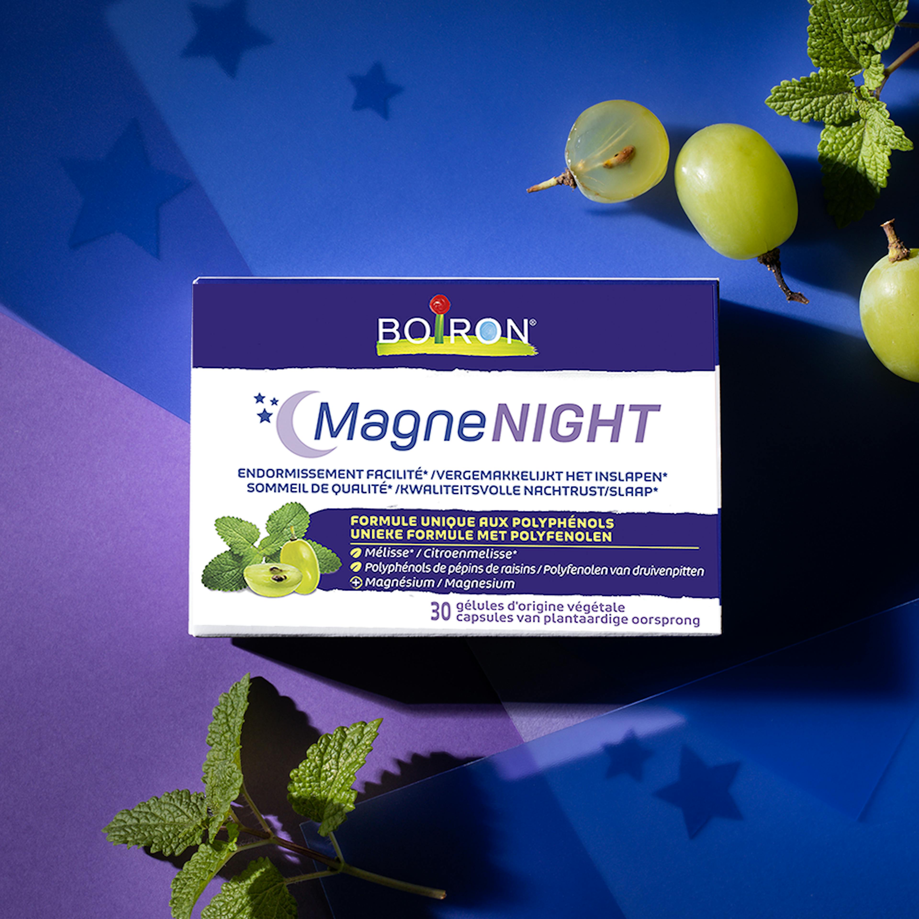 MagneNIGHT - onze voedingssupplementen - Moeilijk inslapen - Verstoorde nachtrust - Slaapproblemen?