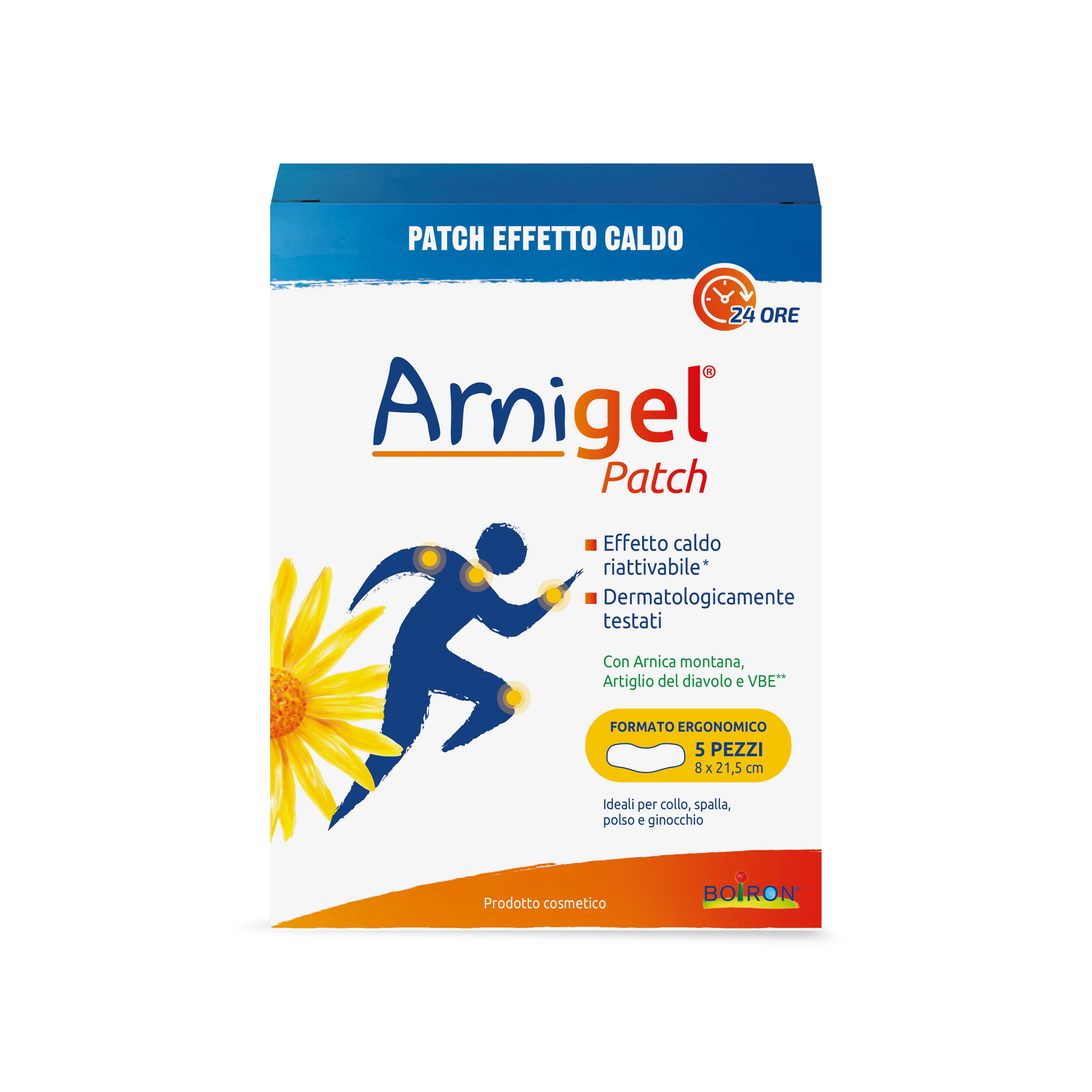 Arnigel® Patch per Collo, Spalla, Polso, Ginocchio Pack frontale