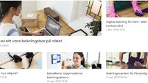 Läs våra artiklar om bokningssystemet