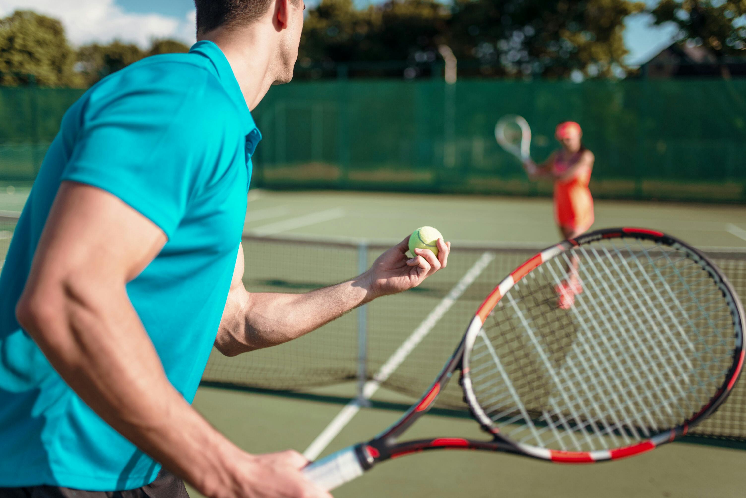 Tennisbanan kan du boka med BokaMeras bokningssystem