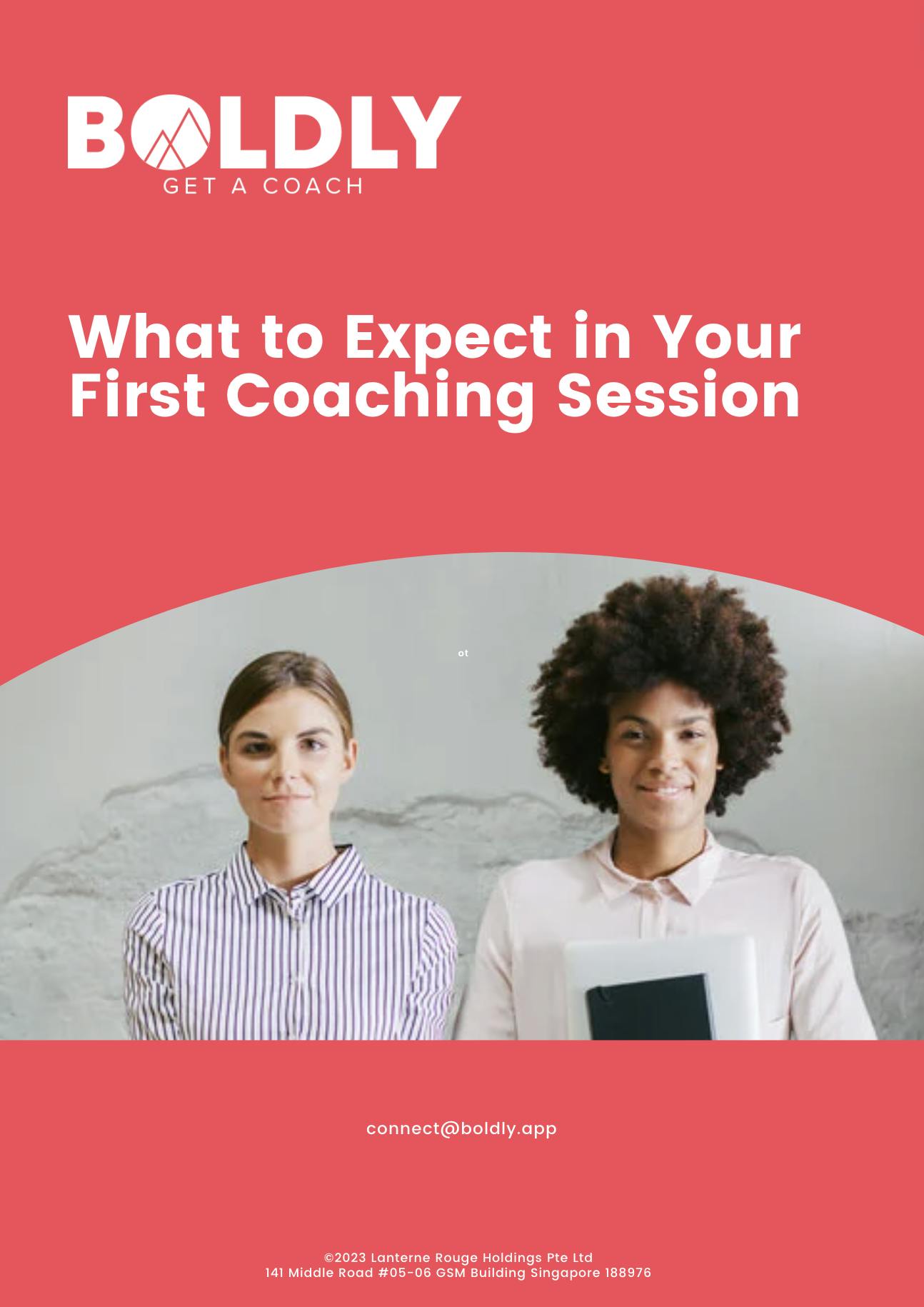 BOLDLY Explains what to expect in your first coaching session