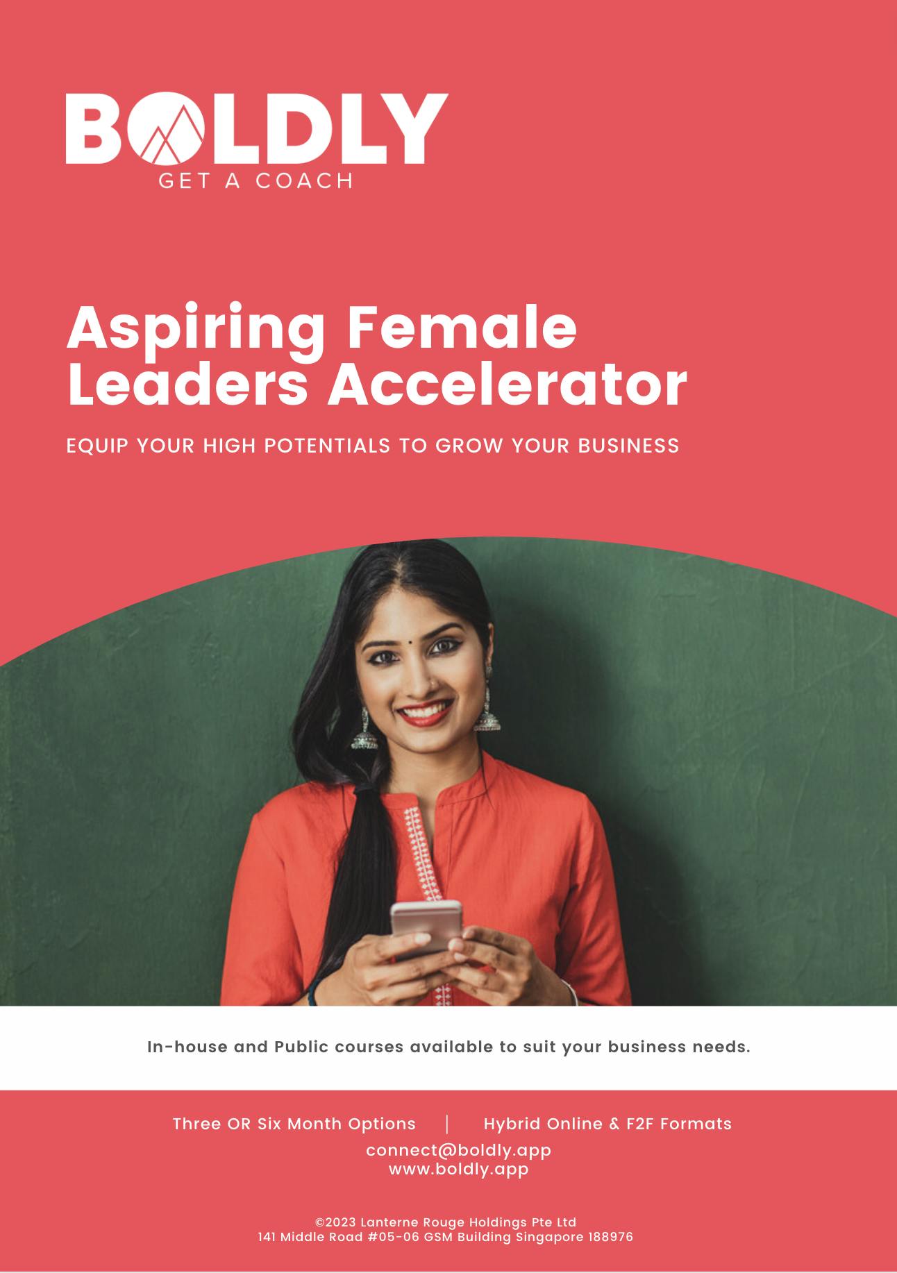 Aspiring Female Leaders Accelerator program