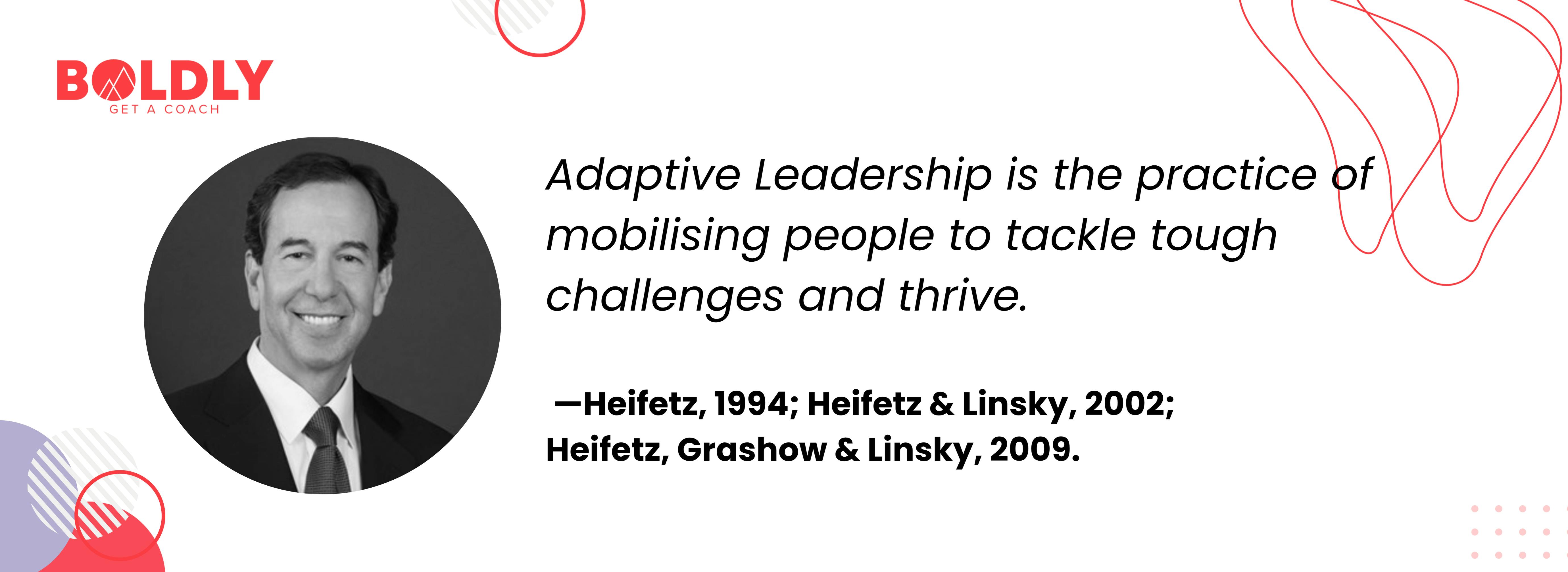Heifetz’s Definition of Adaptive Leadership