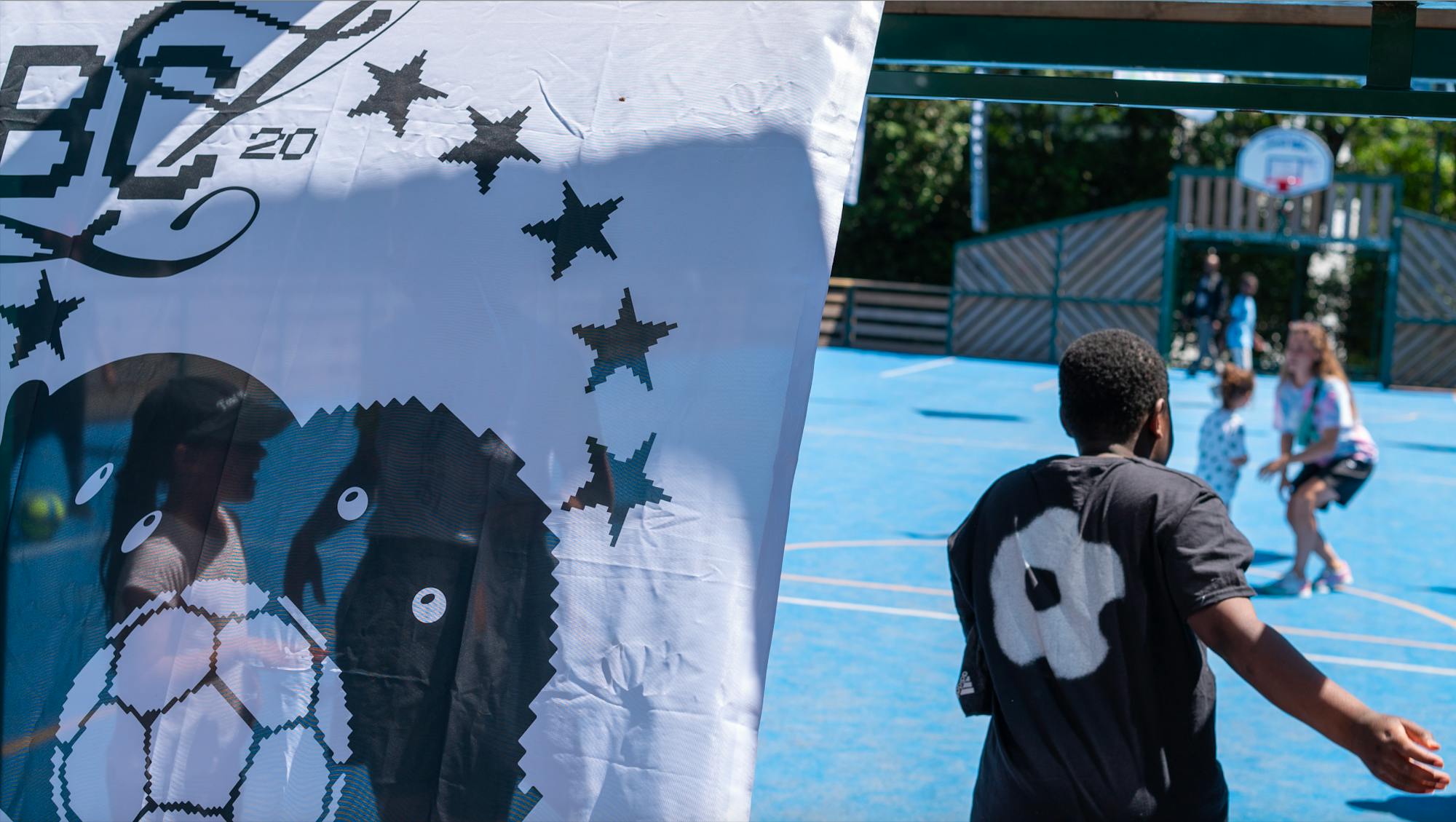 La fête du foot Belleville Championne Ligue