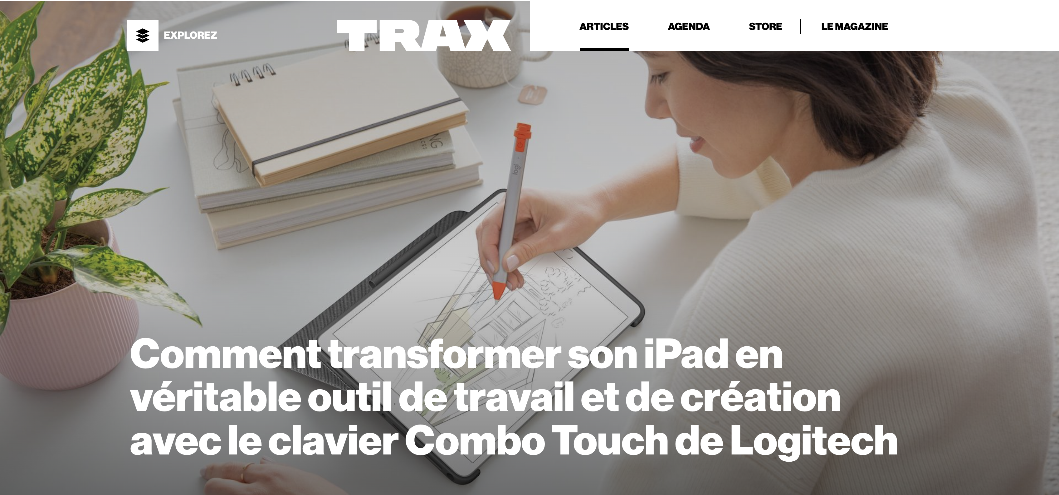 Trax + Logitech