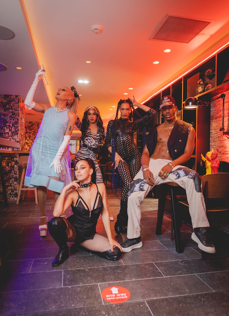 Les performers de Je T'aime Party pratiquement au complet