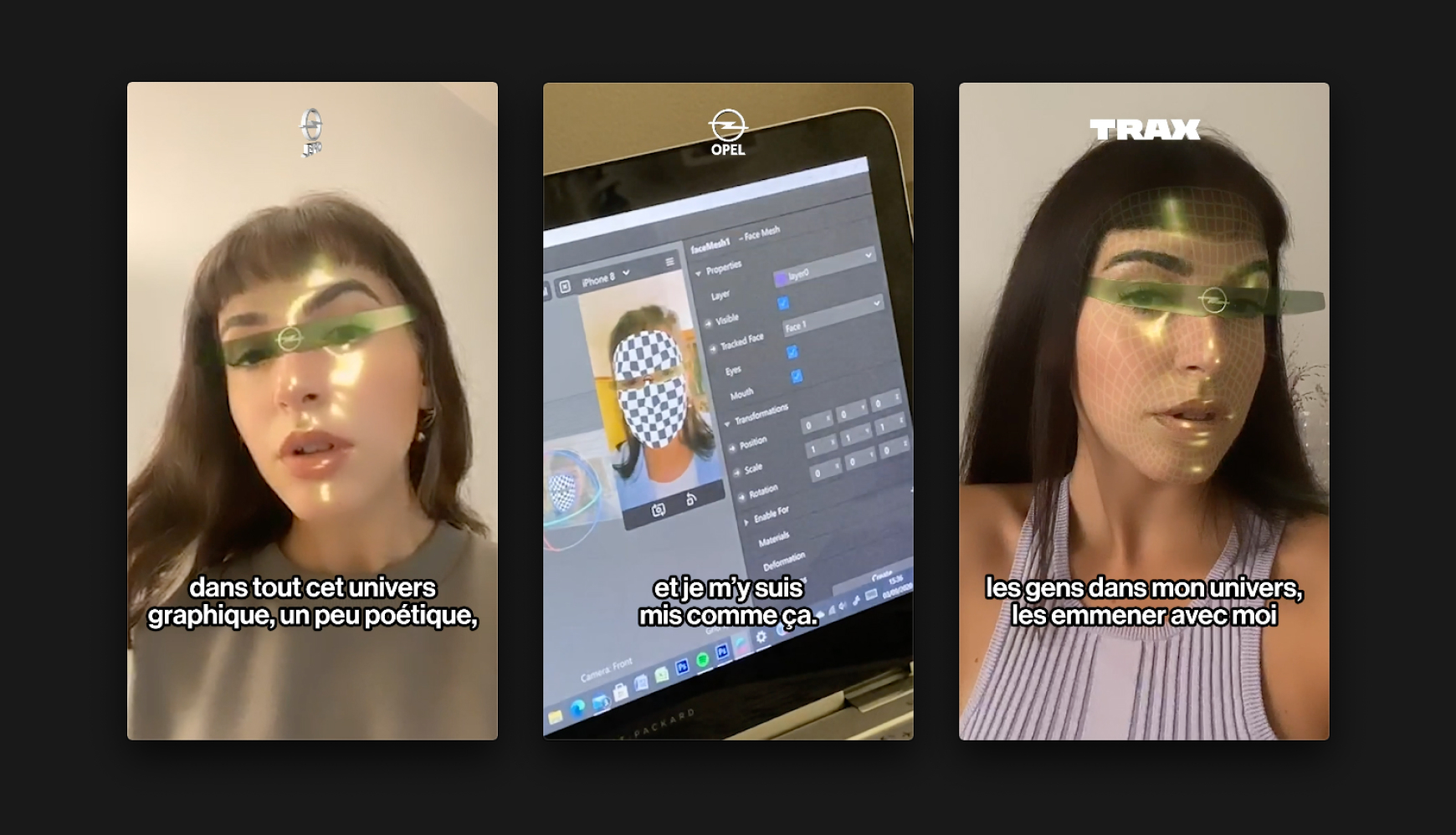 opel creative content videos influence