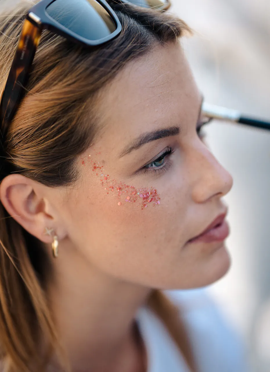 le stand maquillage du festival