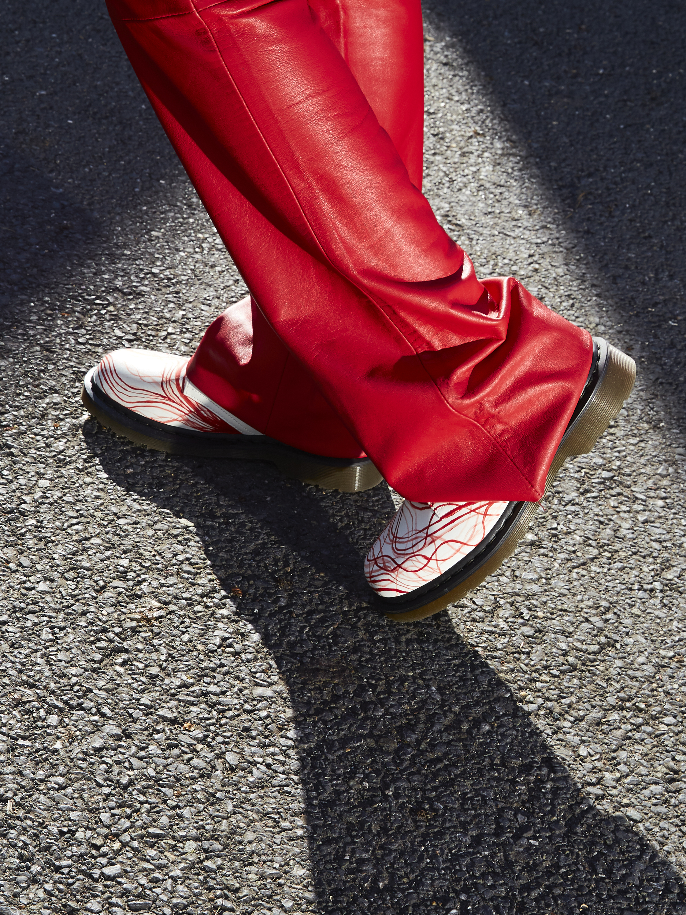 Dr Martens 0-93.Lab collaboration collection monochrome shooting