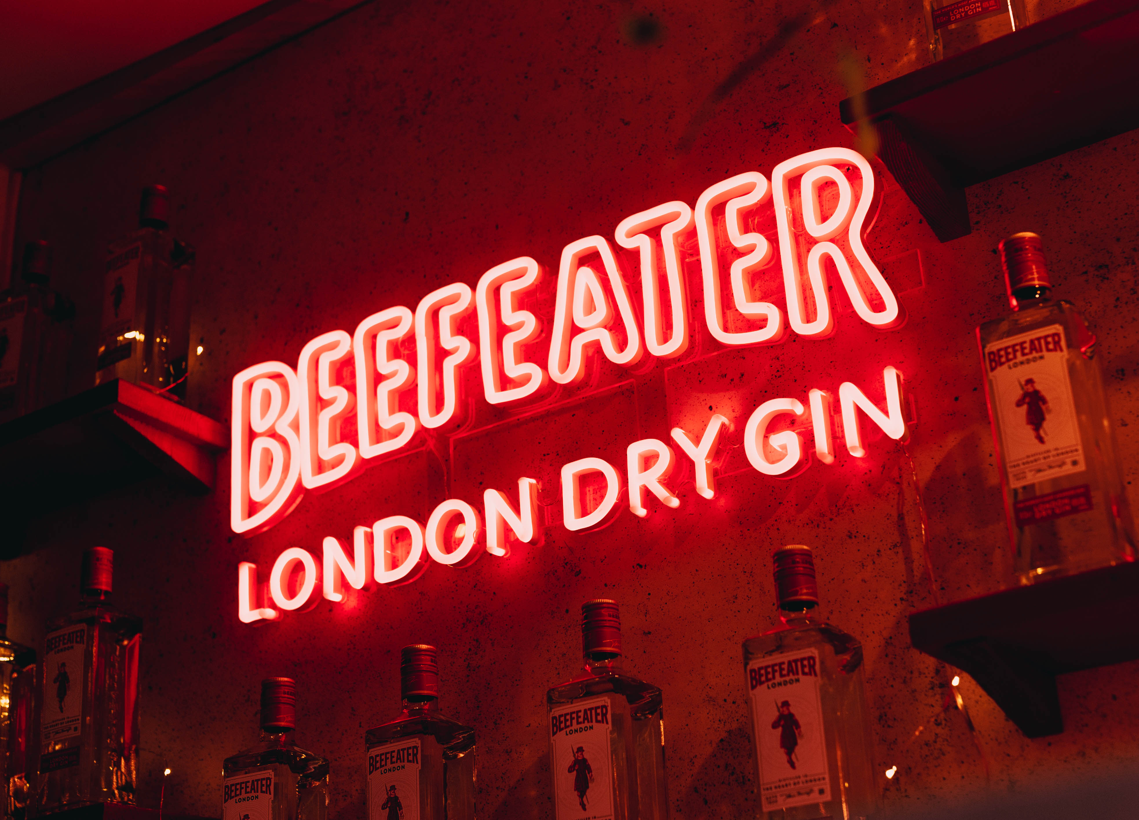 Néon Beefeater London Dry Gin