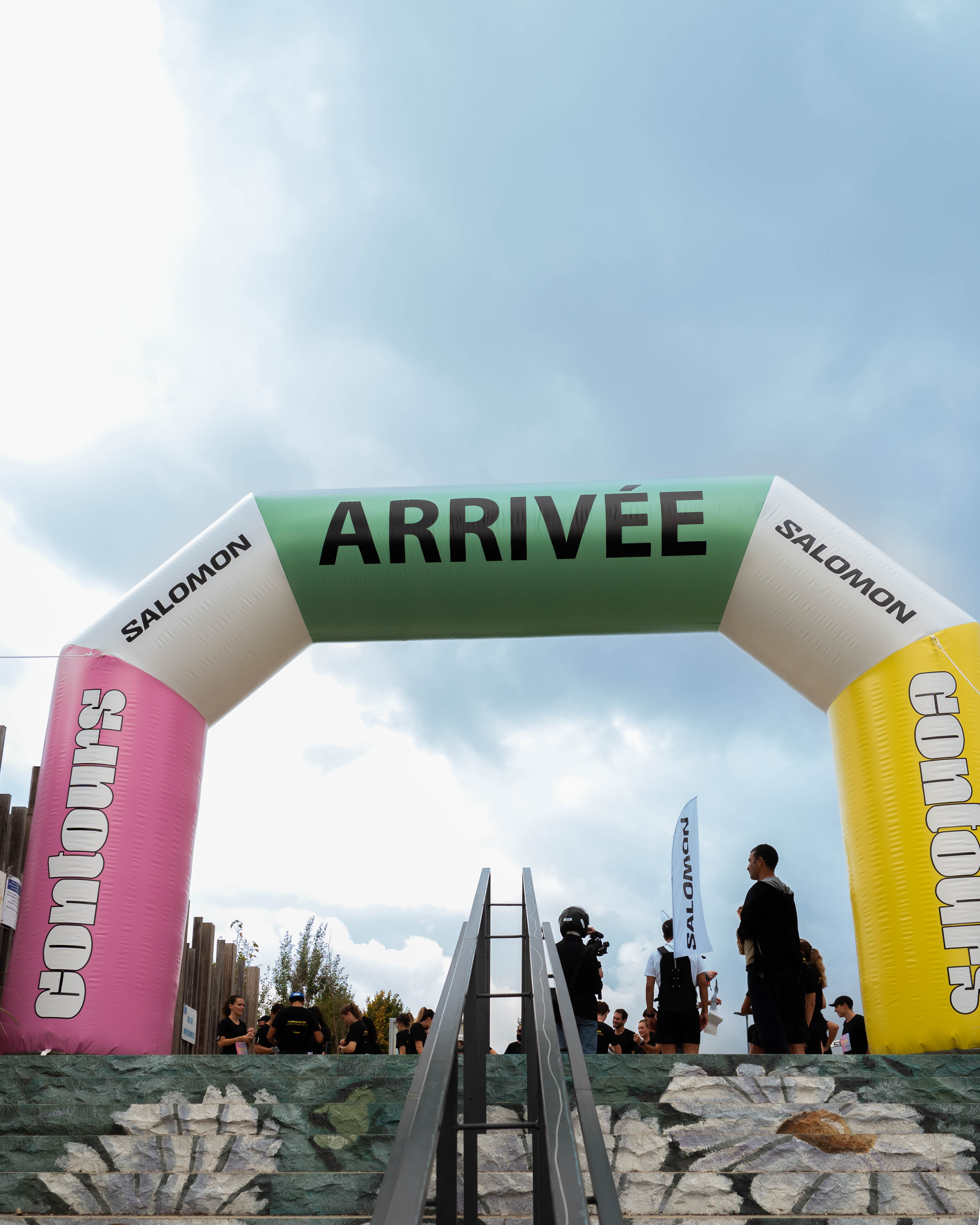 L'arche gonflable Salomon au Contours festival