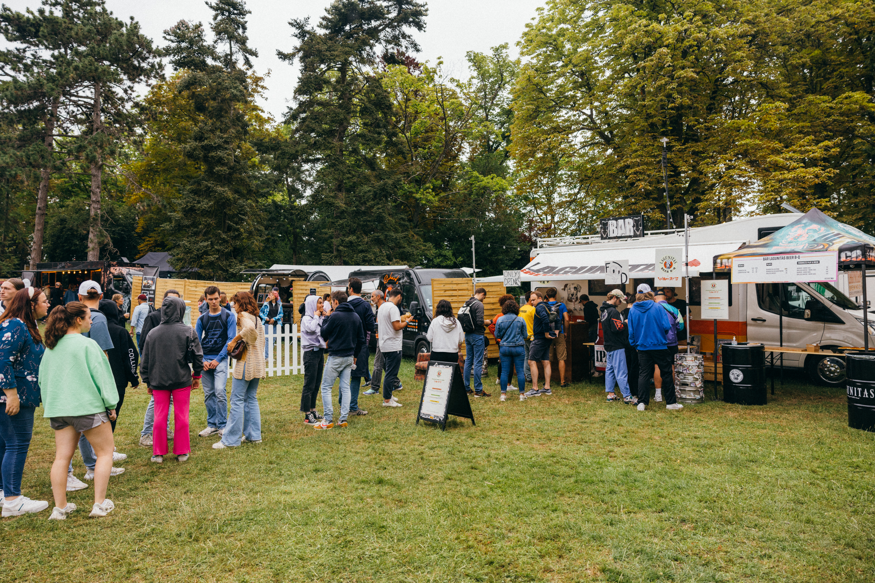 Queue au stand Lagunitas 