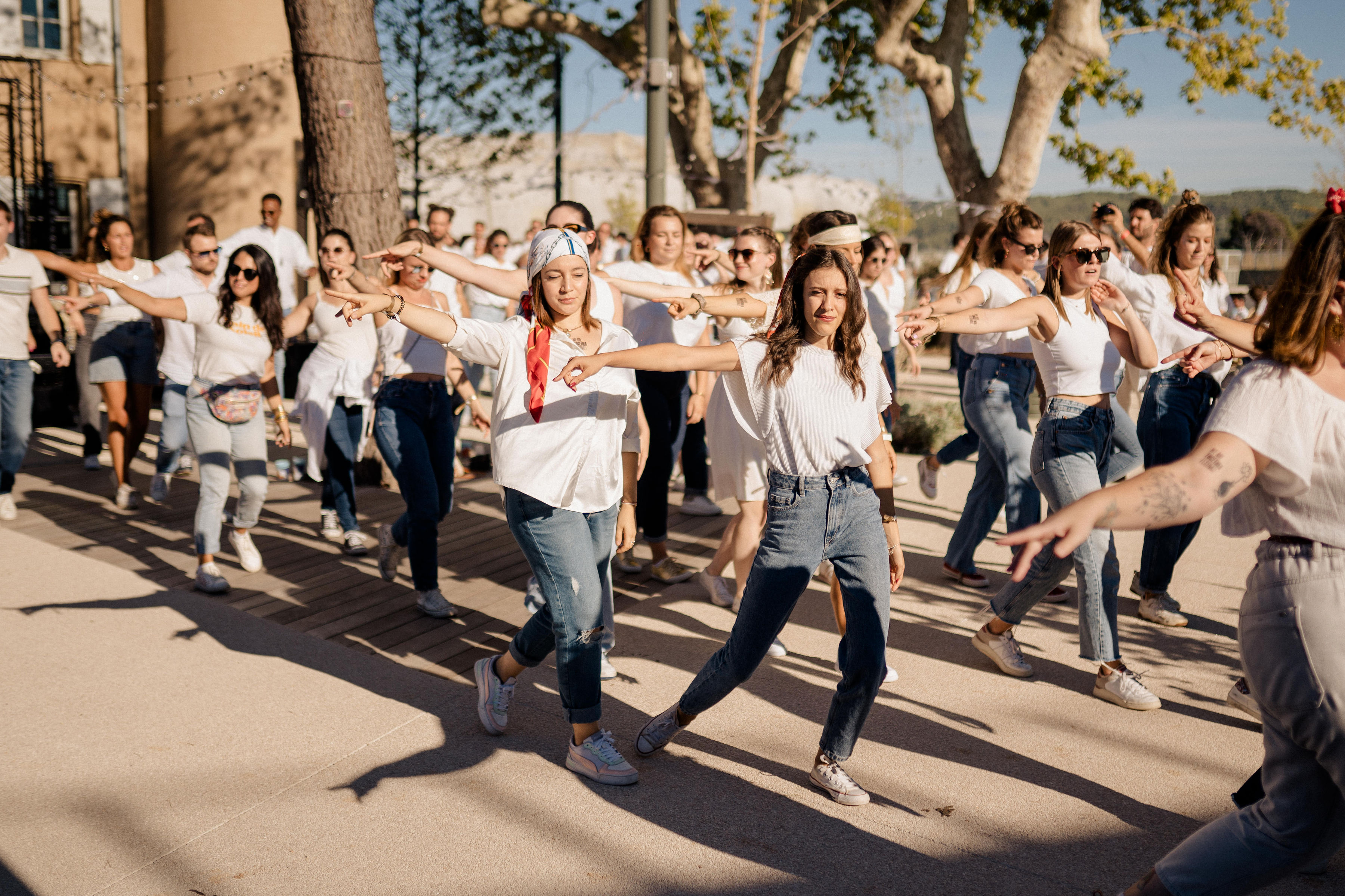Danser Danser pendant le festival